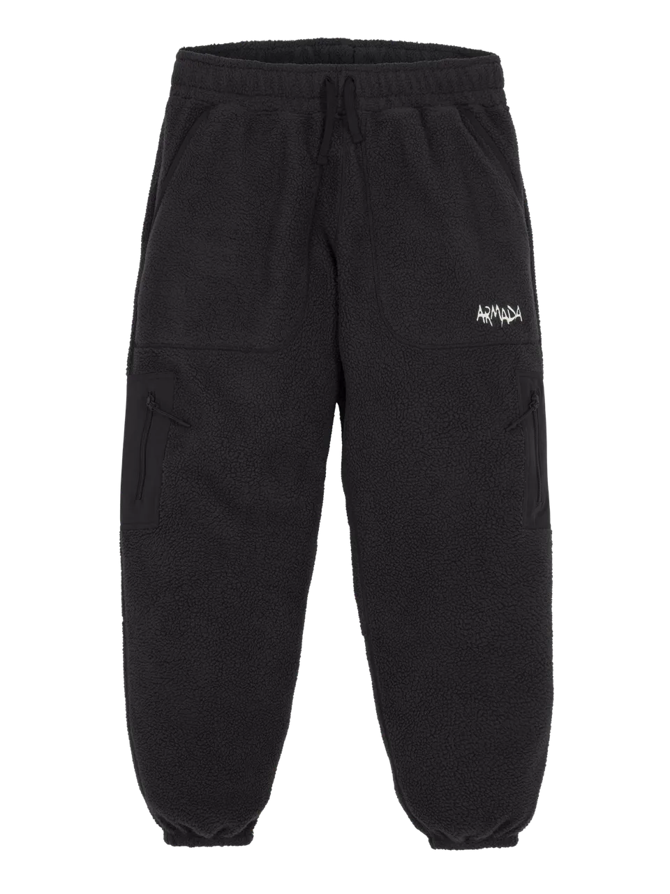 Armada Klatch Fleece Pant fleecebukse Black hurtigtørkende