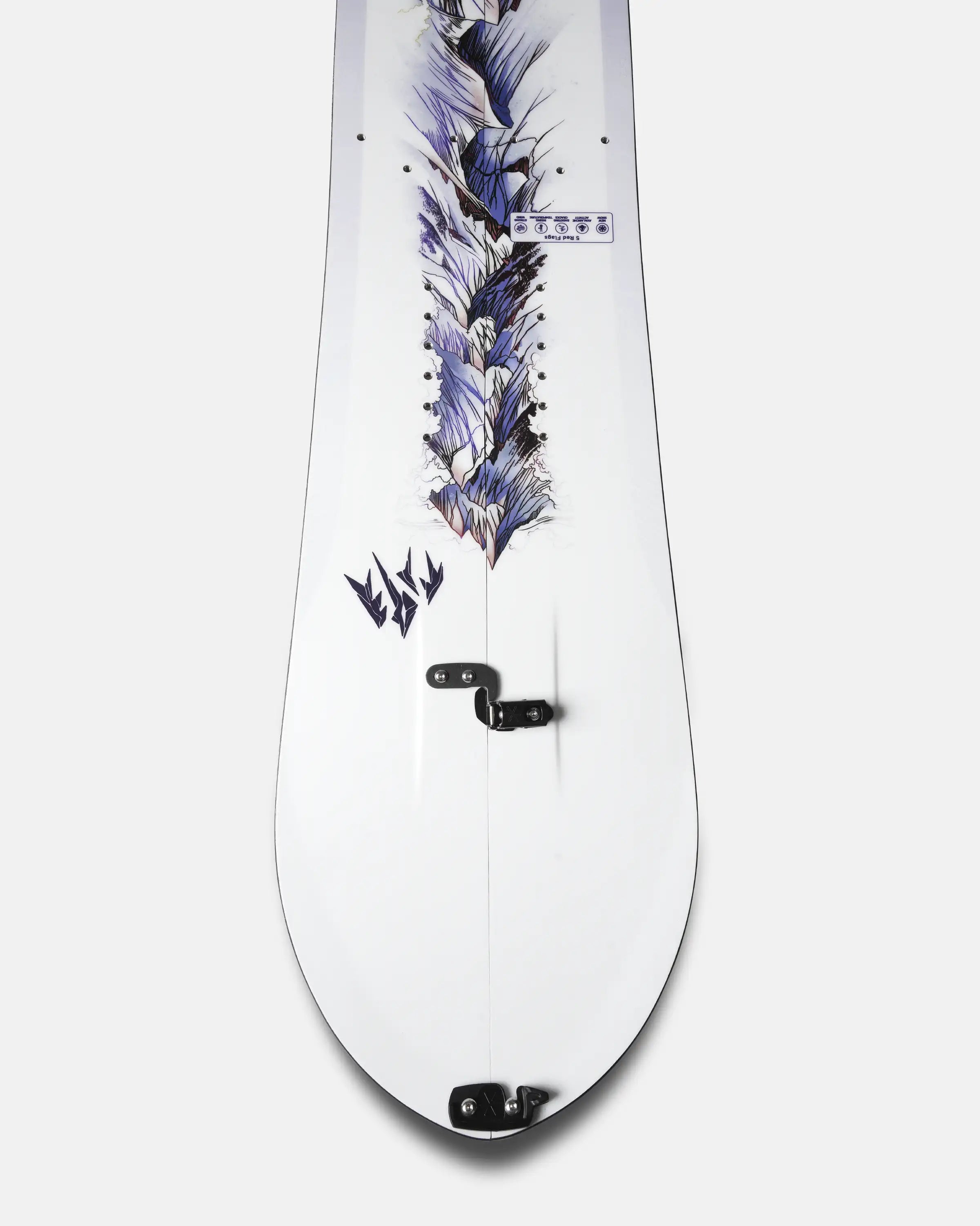 Jones Dream Weaver 2.0 splitboard dame 148 myk flex