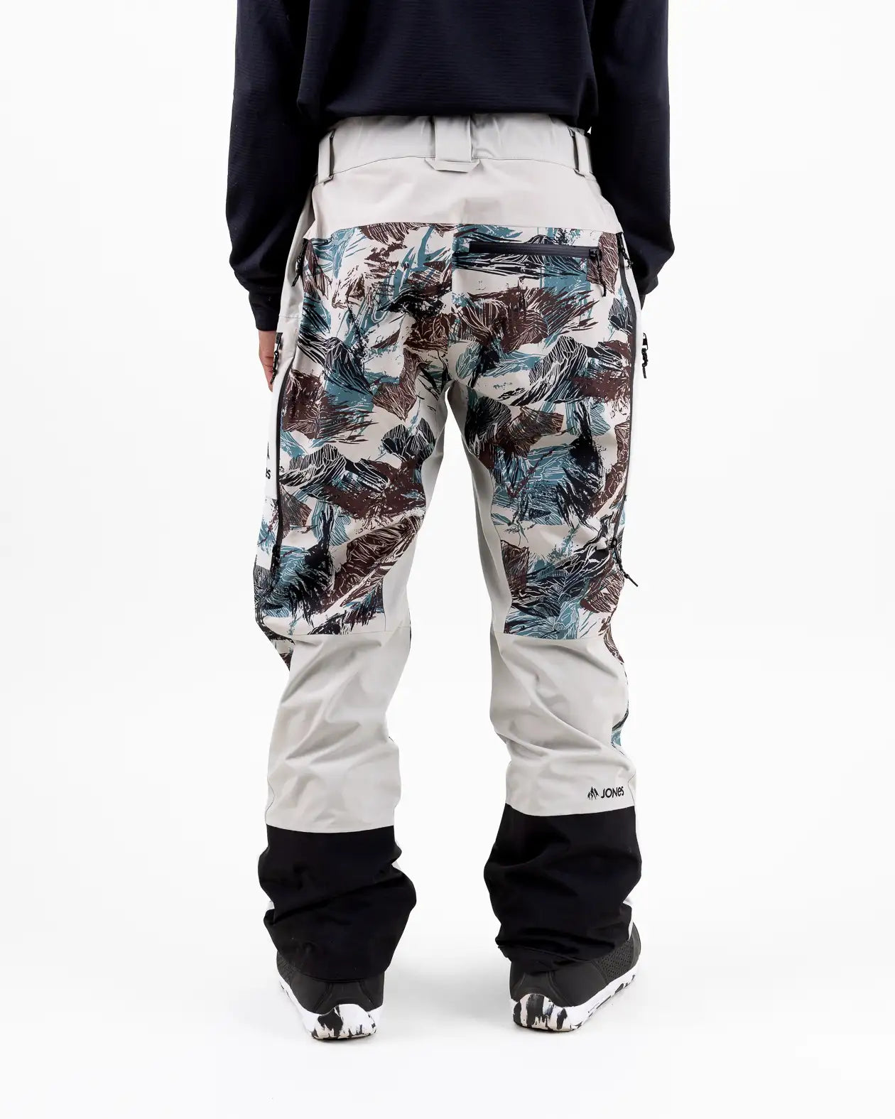 Jones MTN Surf Recycled snowboardbukse herre Smoke Gray