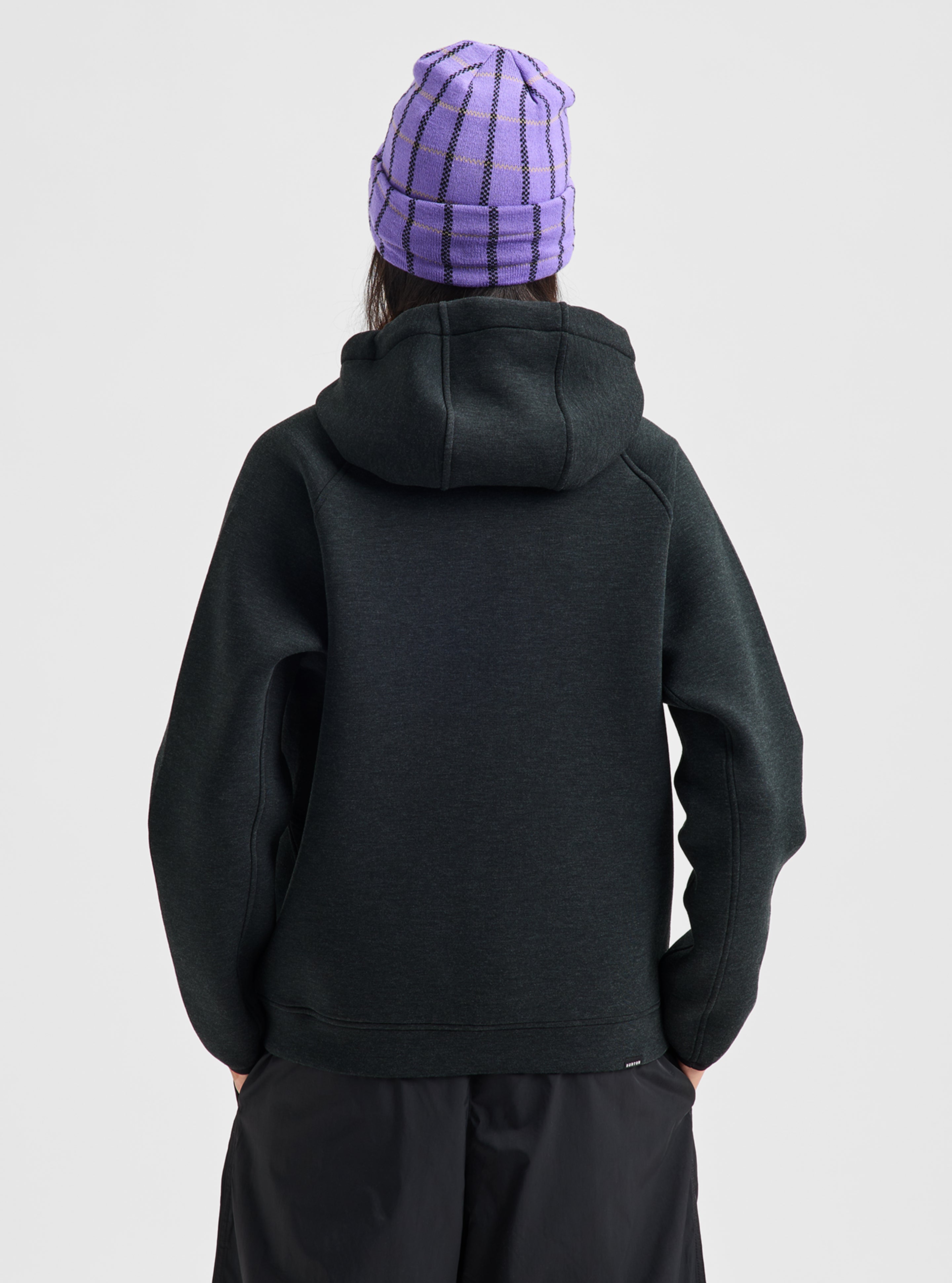 Burton SpaceCloud hettegenser dame brun ullblanding