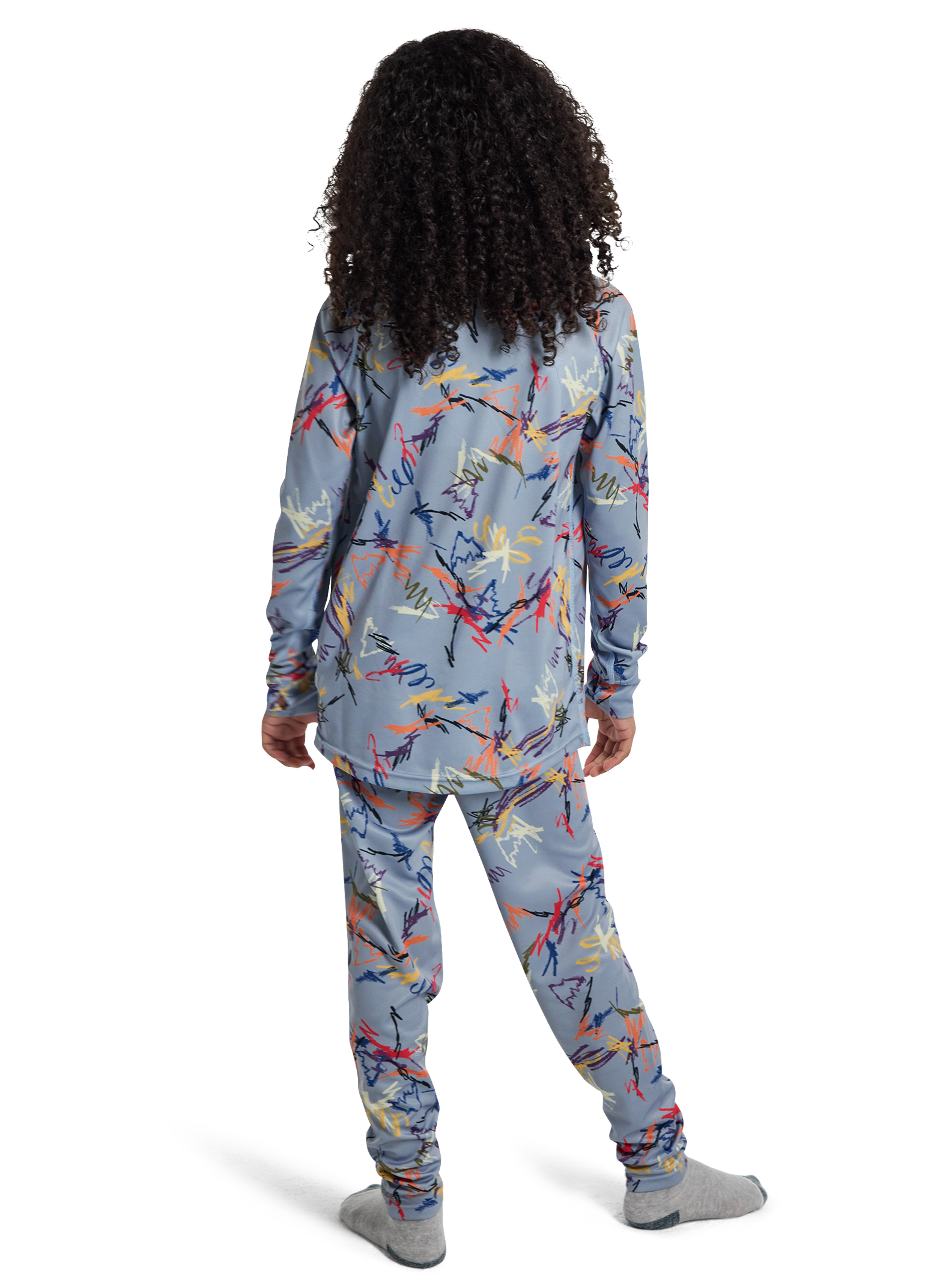 Burton Lightweight baselag sett barn Crumple Dye stretch