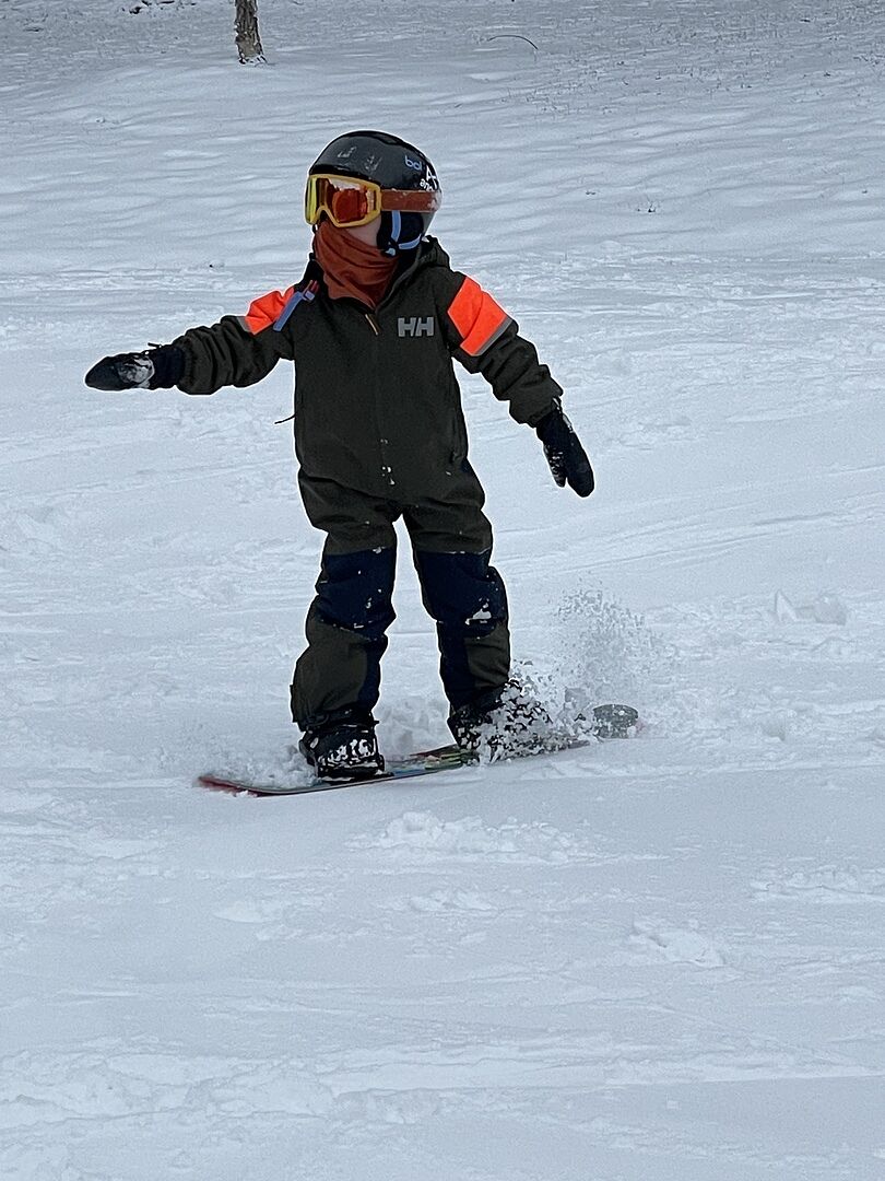 Burton Mini Grom snowboardstøvler Black myke barn