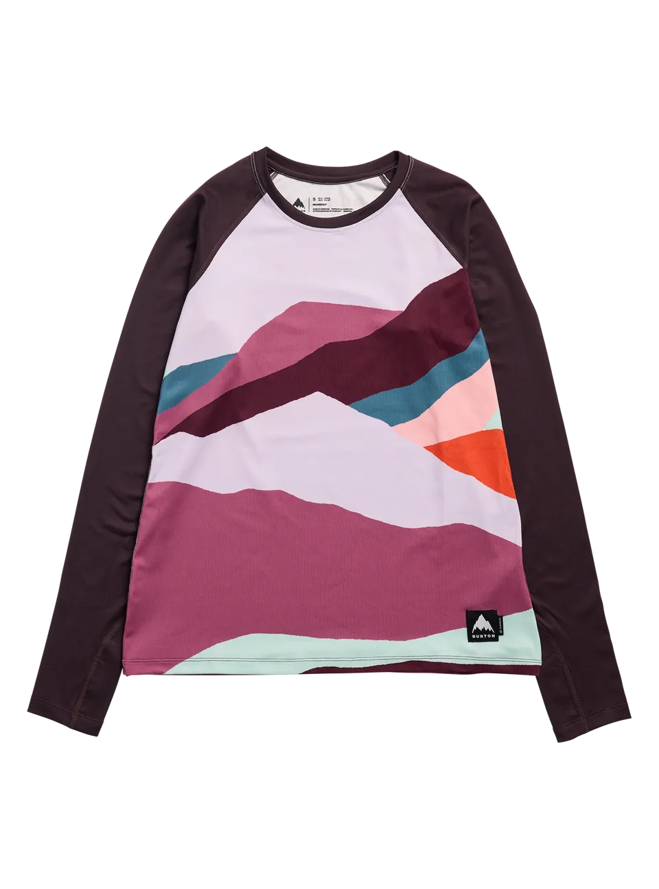 Burton Roadie Base Layer Tech T-Shirt undertrøye Shockwave luktfri