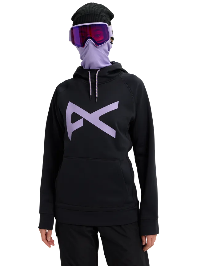 Anon MFI Pullover Hoodie hettegenser Hyper Lilac fleece
