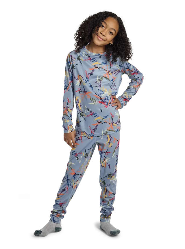 Burton Lightweight baselag sett barn Crumple Dye stretch