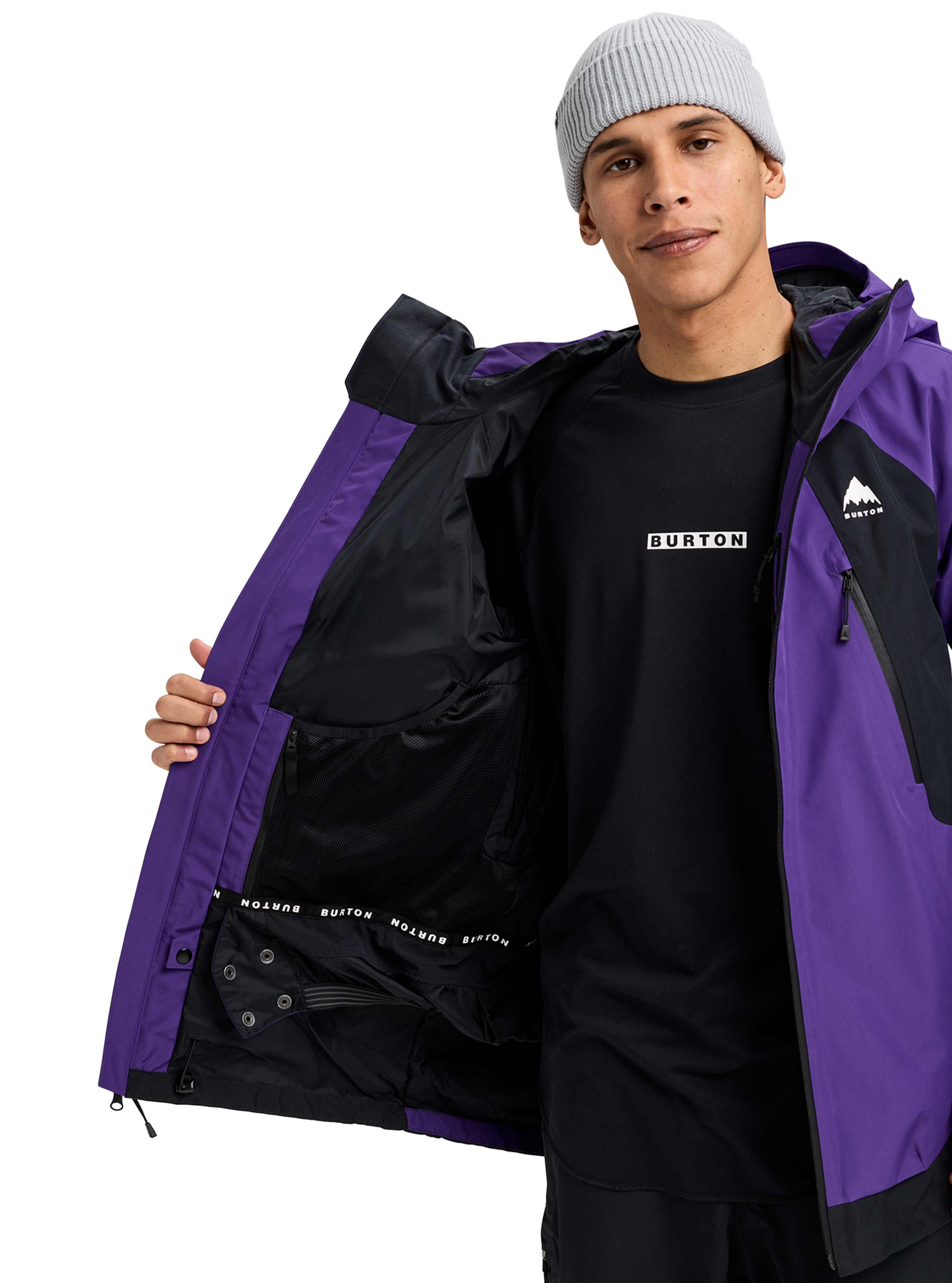 Burton Reserve Gore-Tex skalljakke Prism Violet