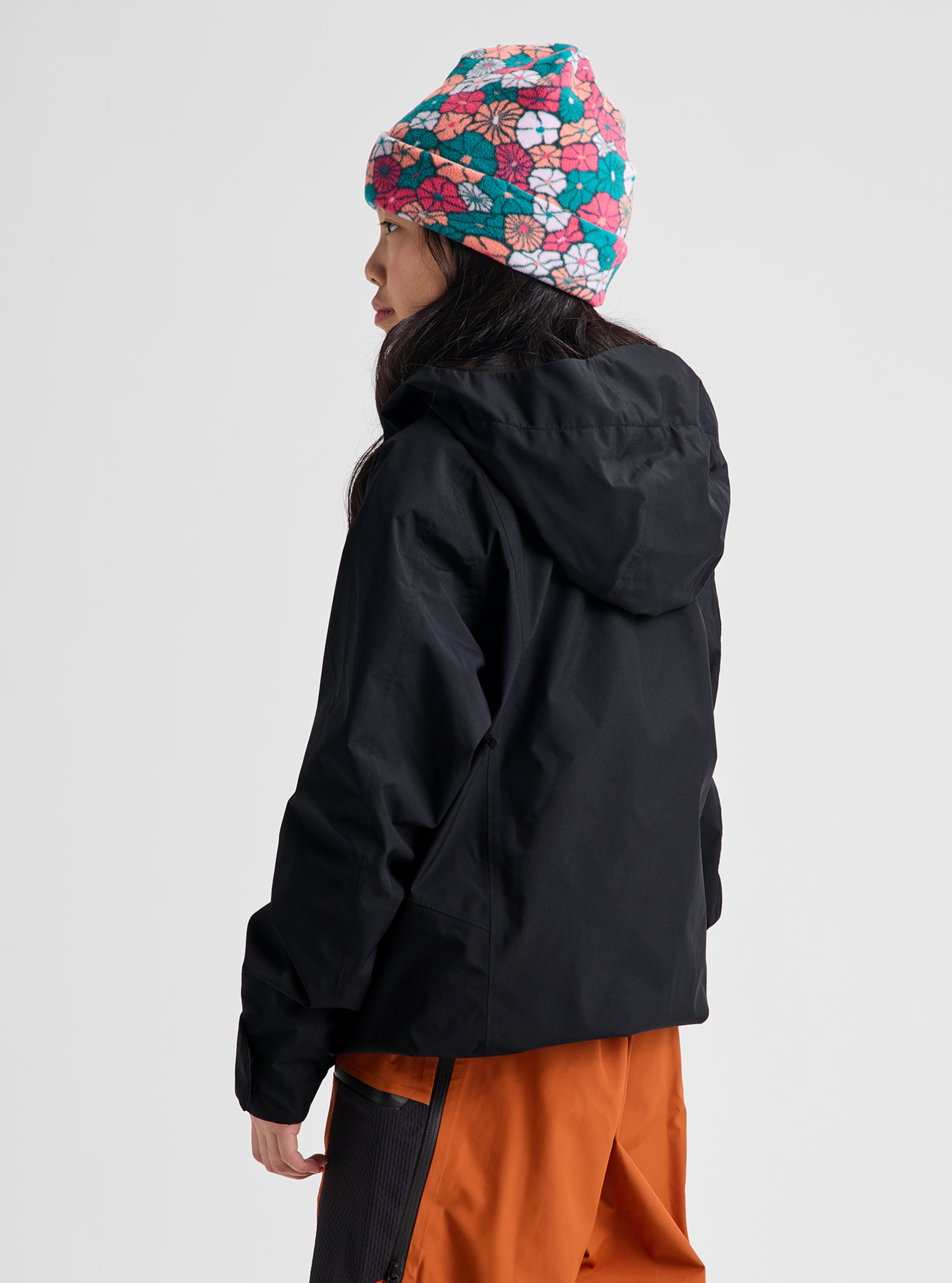 Burton GORE-TEX skalljakke barn svart vanntett