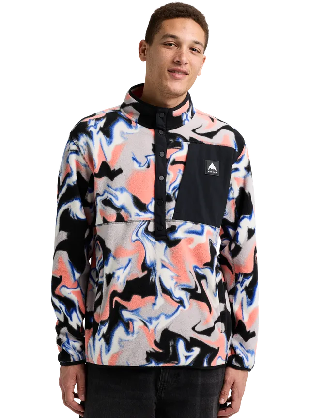 Burton Cinder Fleece Pullover fleecegenser Jake Blue herre