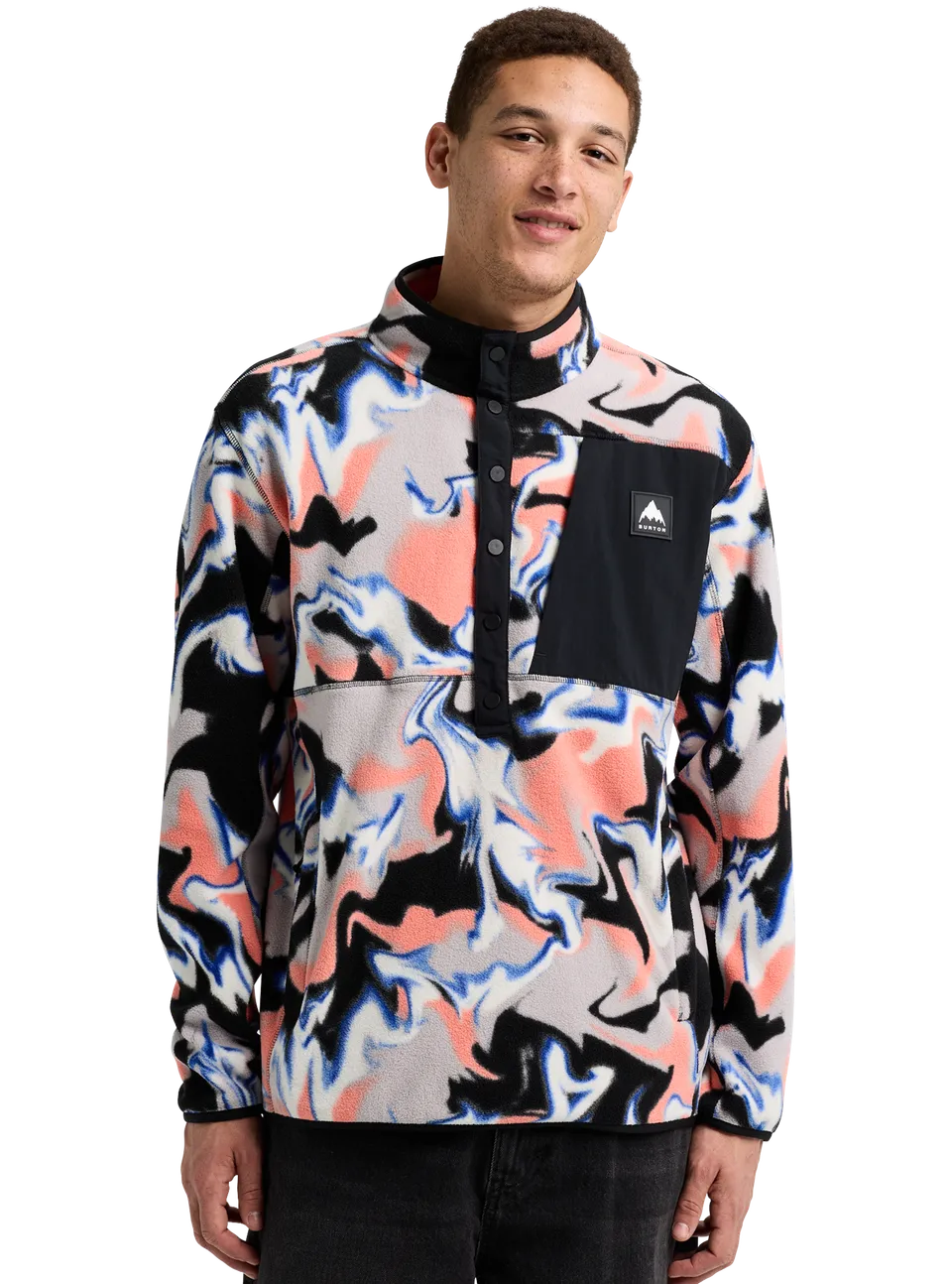 Burton Cinder Fleece Pullover fleecegenser Jake Blue herre