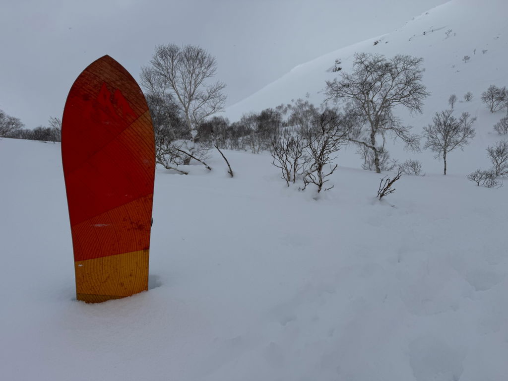 Jones Storm Chaser snowboard pudder fish