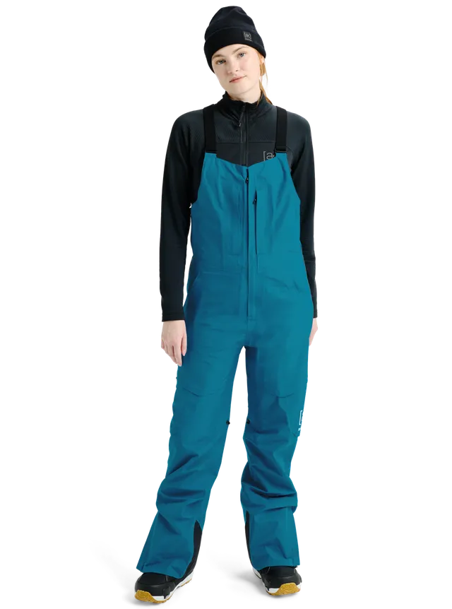 Burton [ak] Kimmy GORE-TEX 3L Stretch Bib selebukse Blue Teal