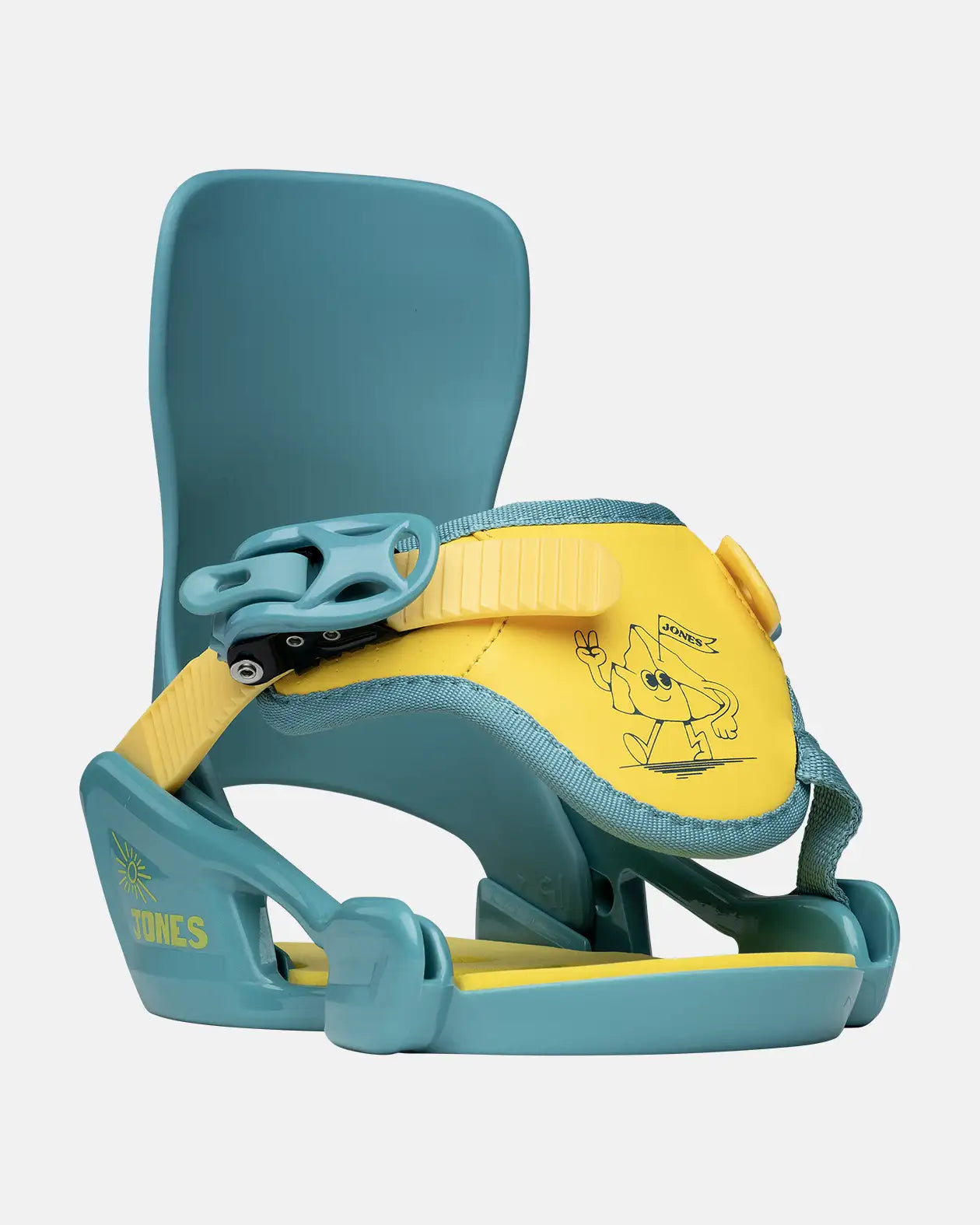 Jones Happy Mountain snowboardbinding barn blå XXS