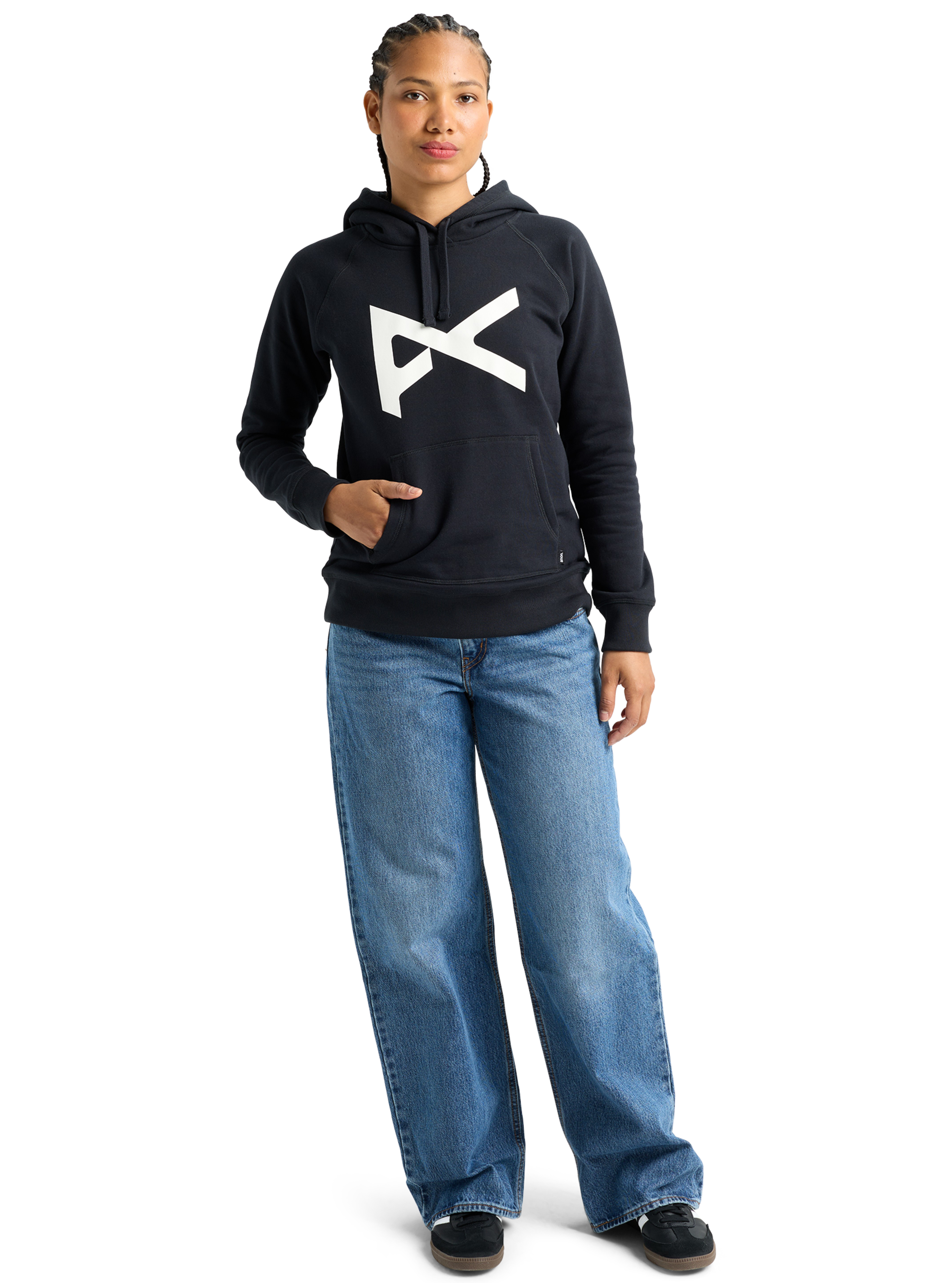 Burton Anon Pullover hettegenser dame True Black