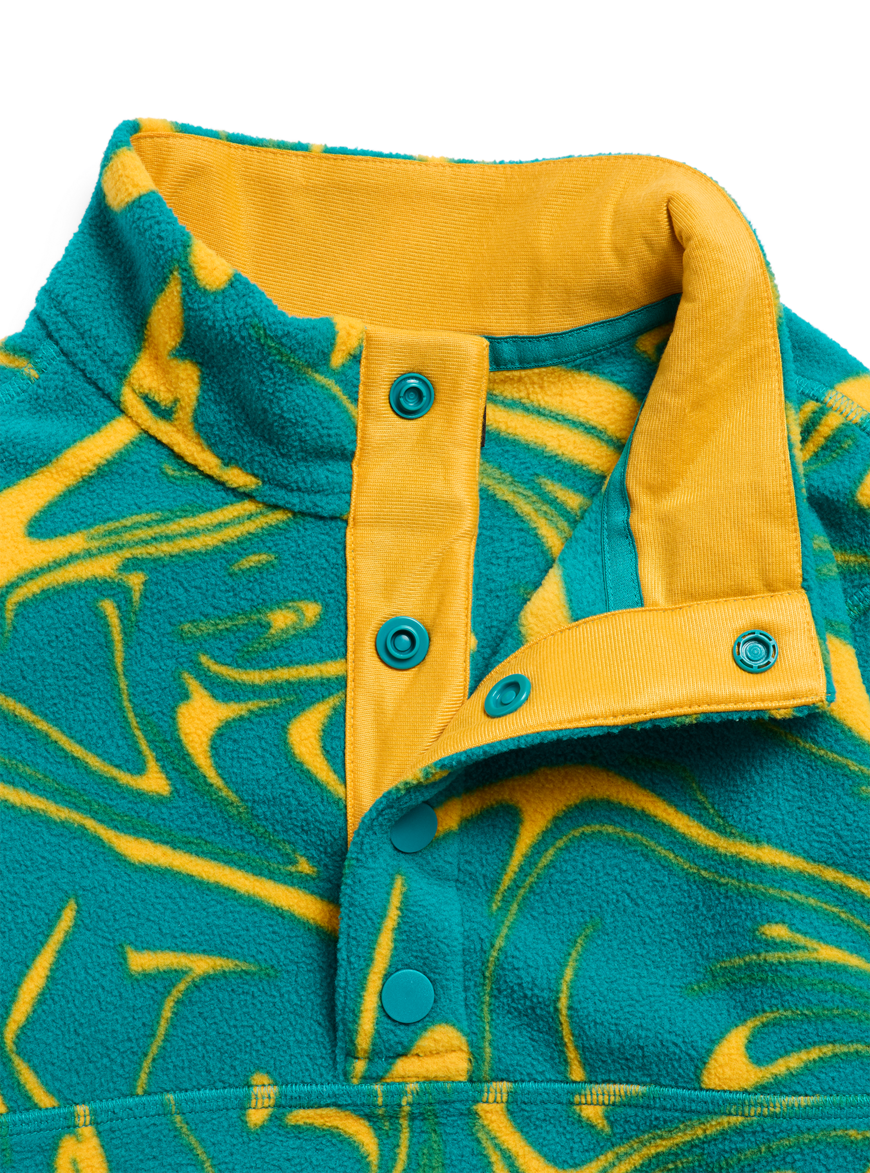 Burton Cinder fleece anorak småbarn liquid gold varm