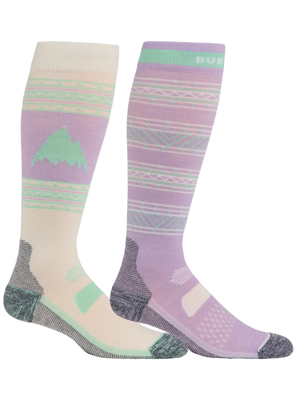 Burton Performance Lightweight sokker Washed Lavender ull