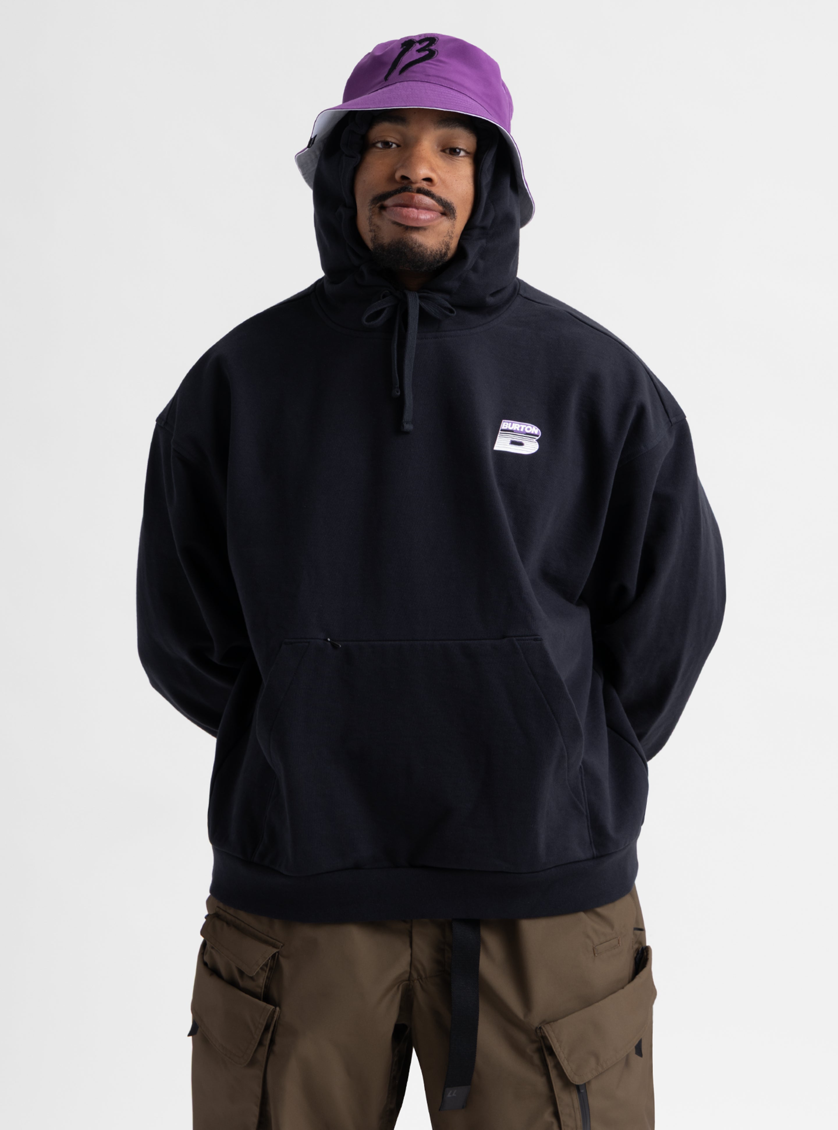 Burton Standard Pullover Hoodie hettegenser True Black tykk