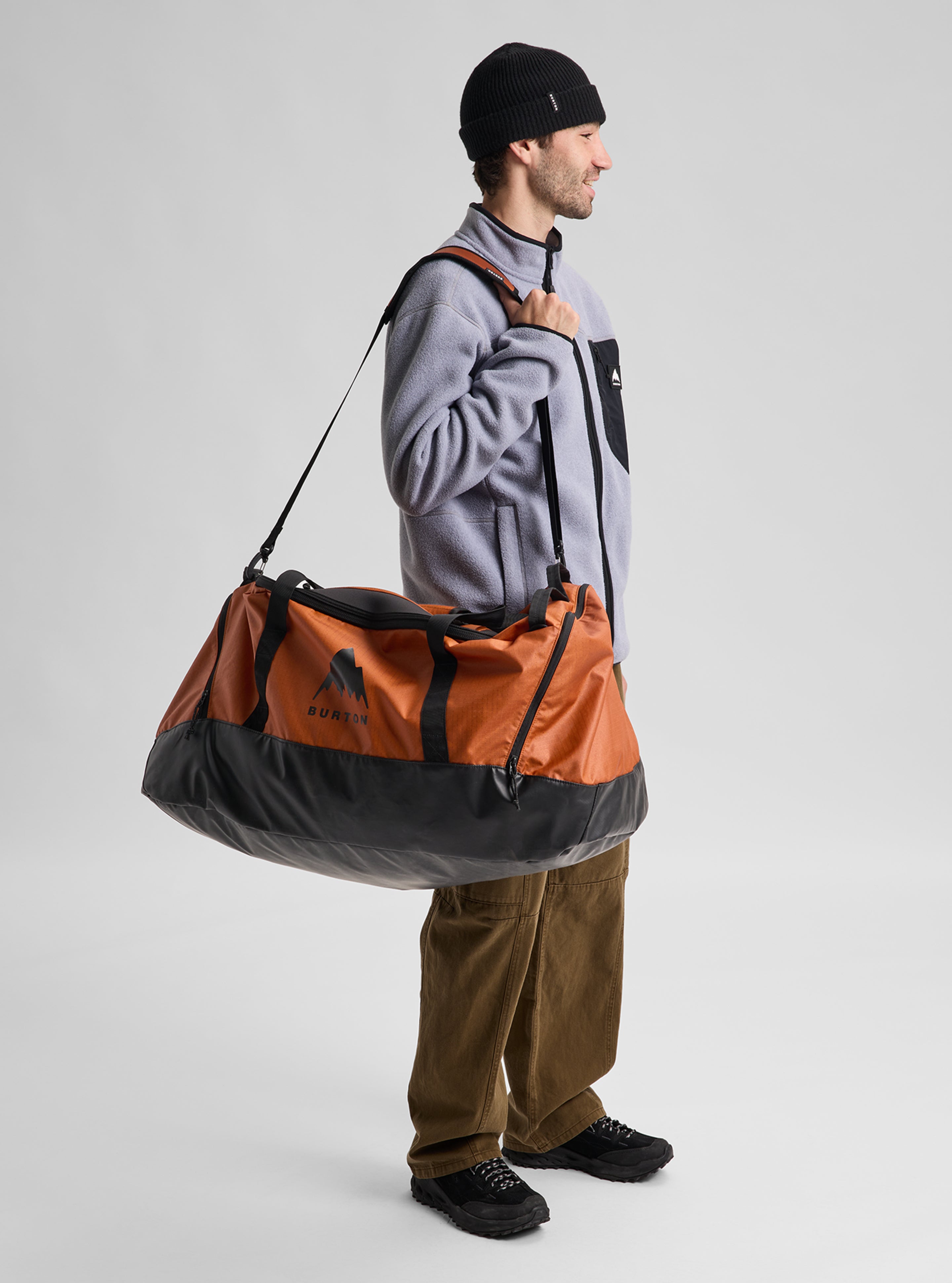 Burton Stockpile duffelbag 120L True Black vannavvisende