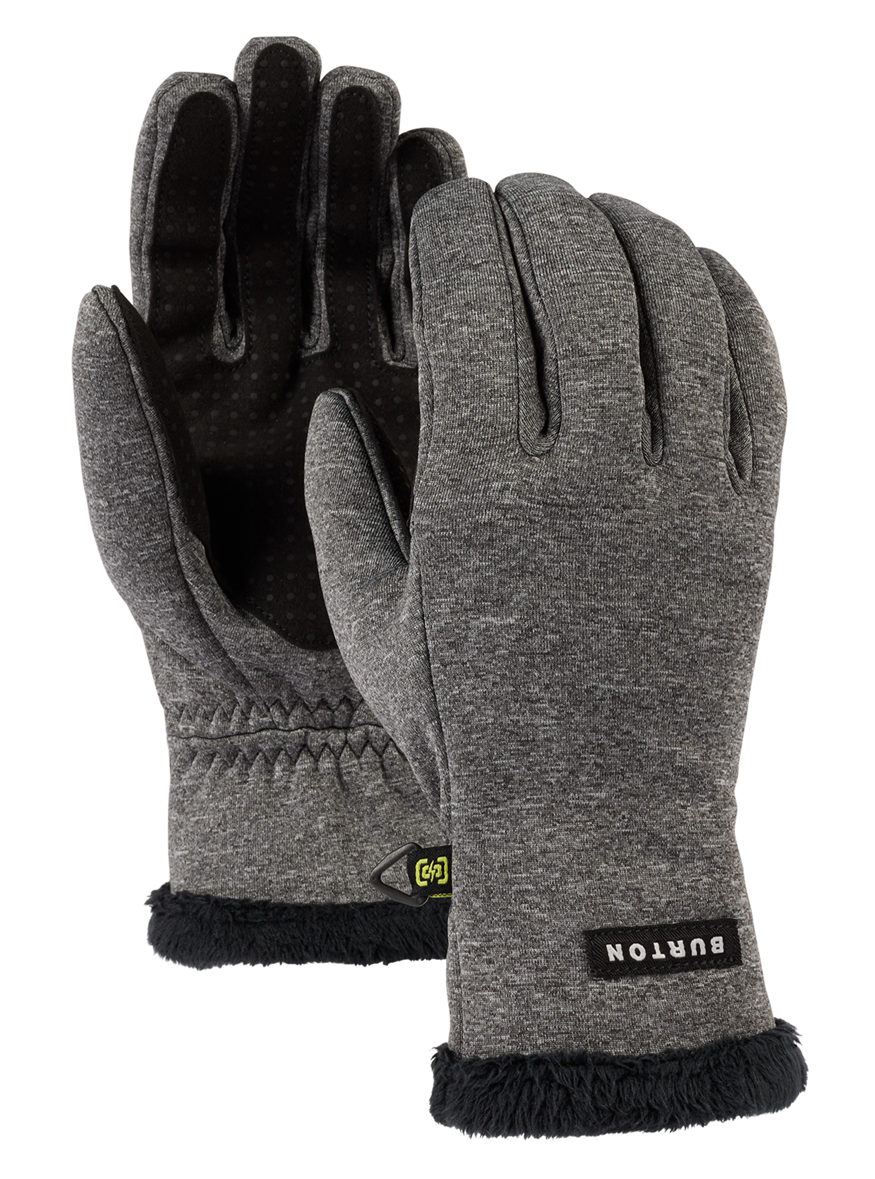 Burton Sapphire hansker dame true black lett