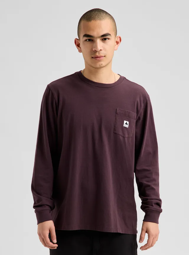 Burton Colfax langermet t-skjorte Bear Hug Brown bomull
