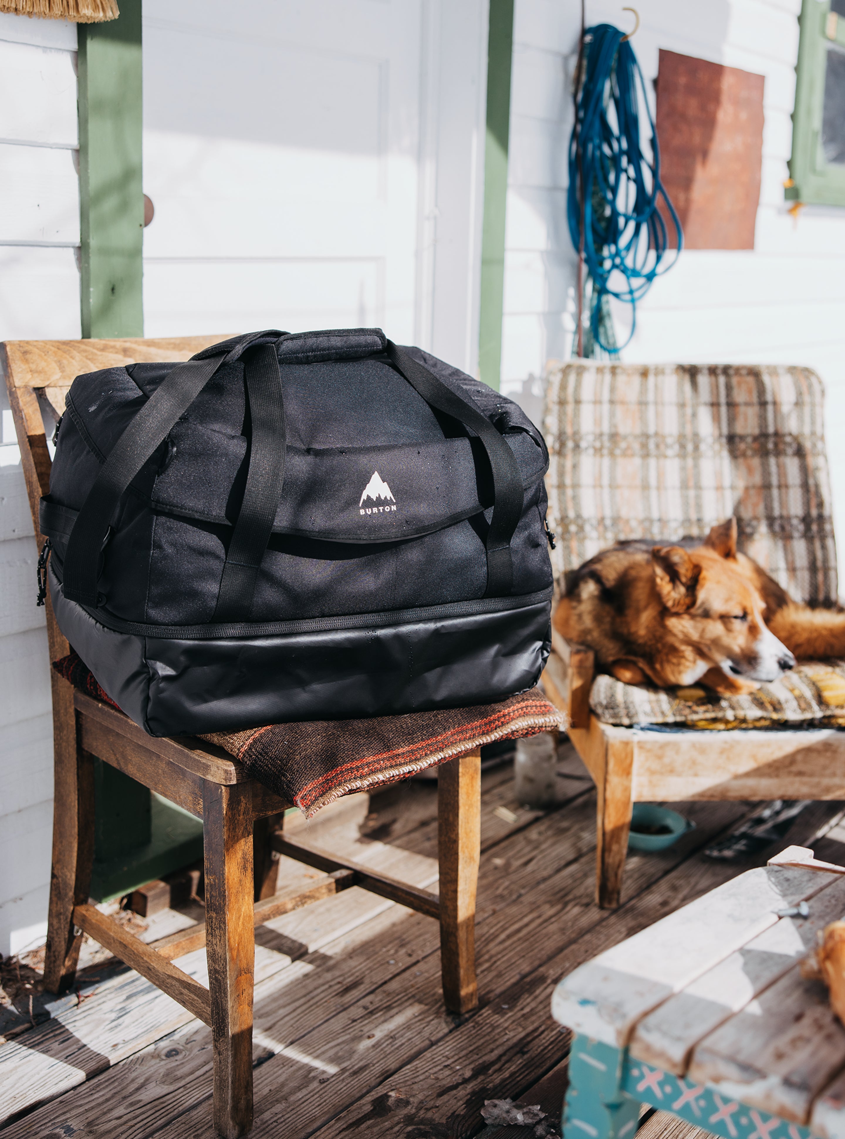 Burton Gig 70L duffelbag True Black tarp-foret