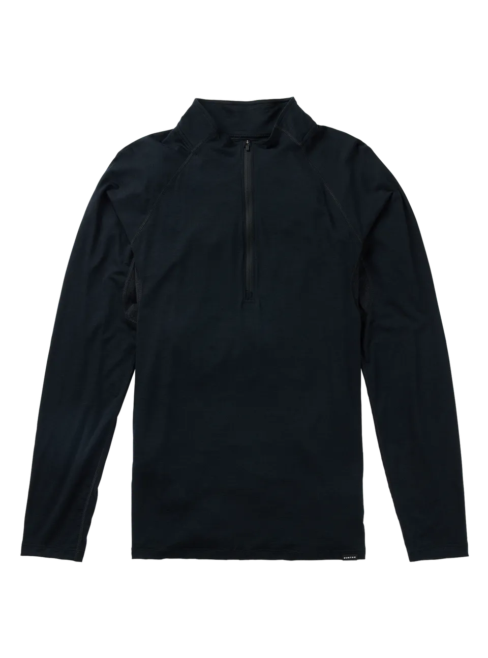 Burton Phayse Merino understøytrøye herre True Black glidelås