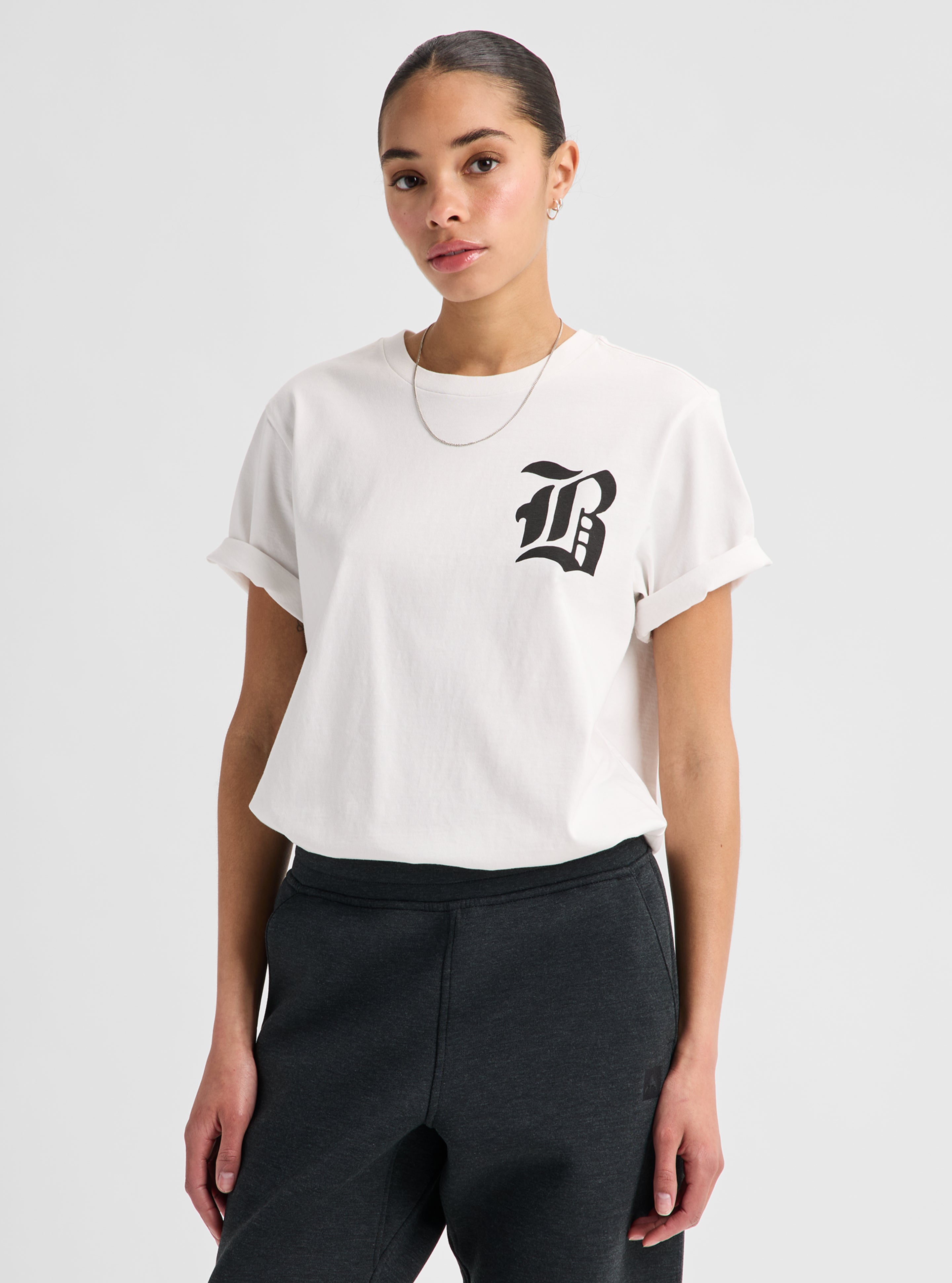 Burton Hesston t-skjorte kortermet svart logo