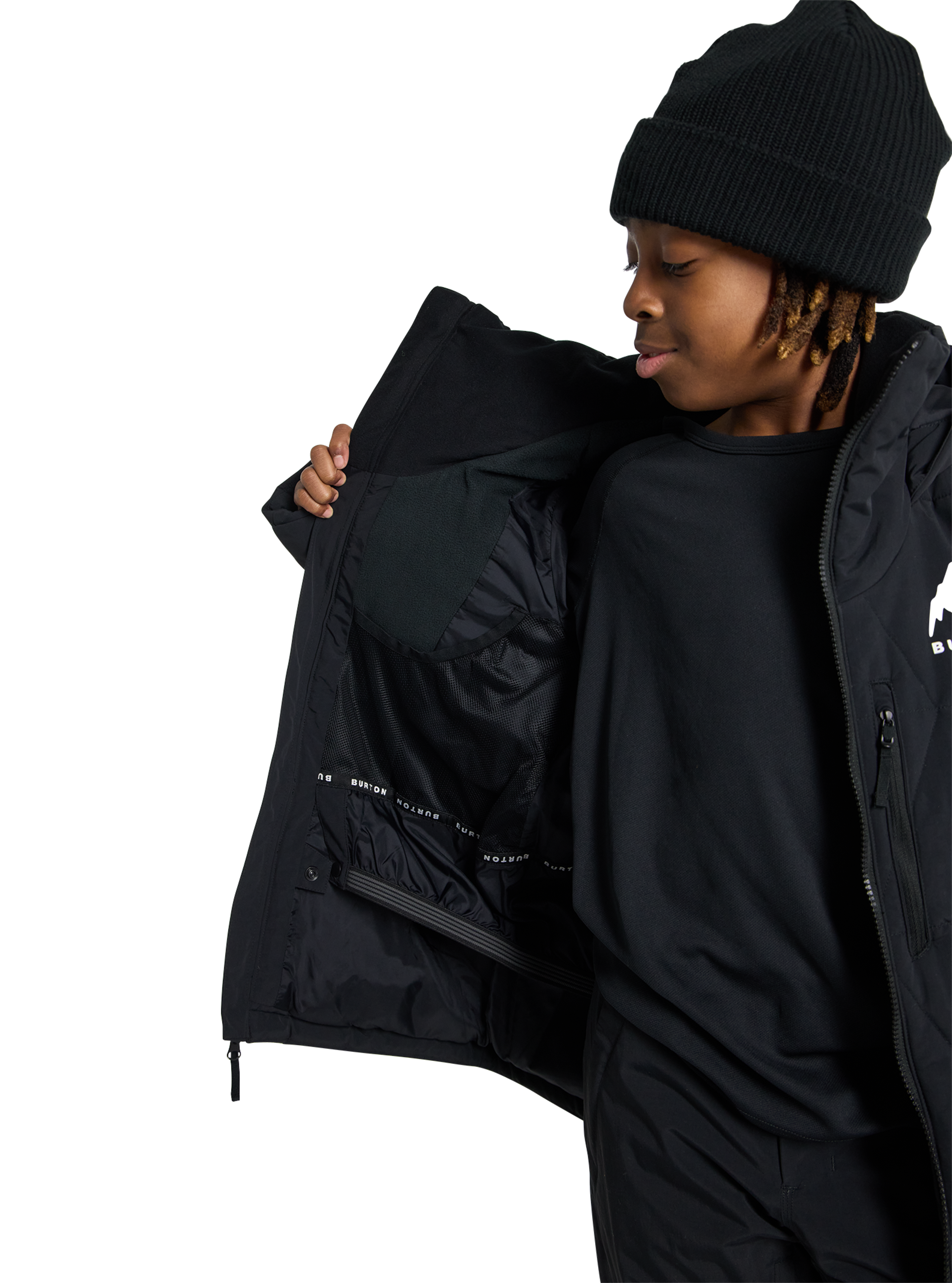 Burton Spindal 2L barnejakke Twilight Blue varm