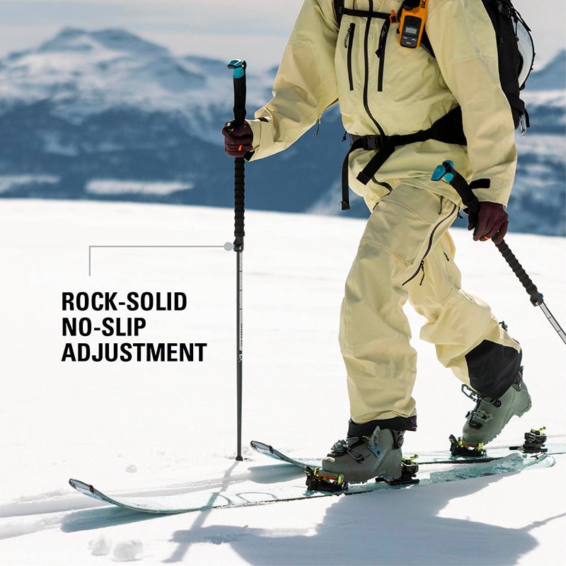 Genuine Guide Gear Via Carbon skistaver Long 115-145 karbon