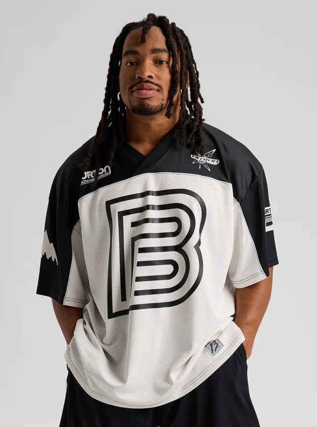 Burton Short Sleeve jersey true black planet purple teknisk