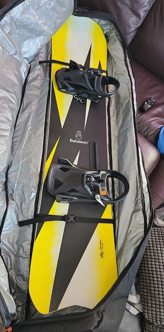 Burton Step On X snowboardbinding svart L karbon