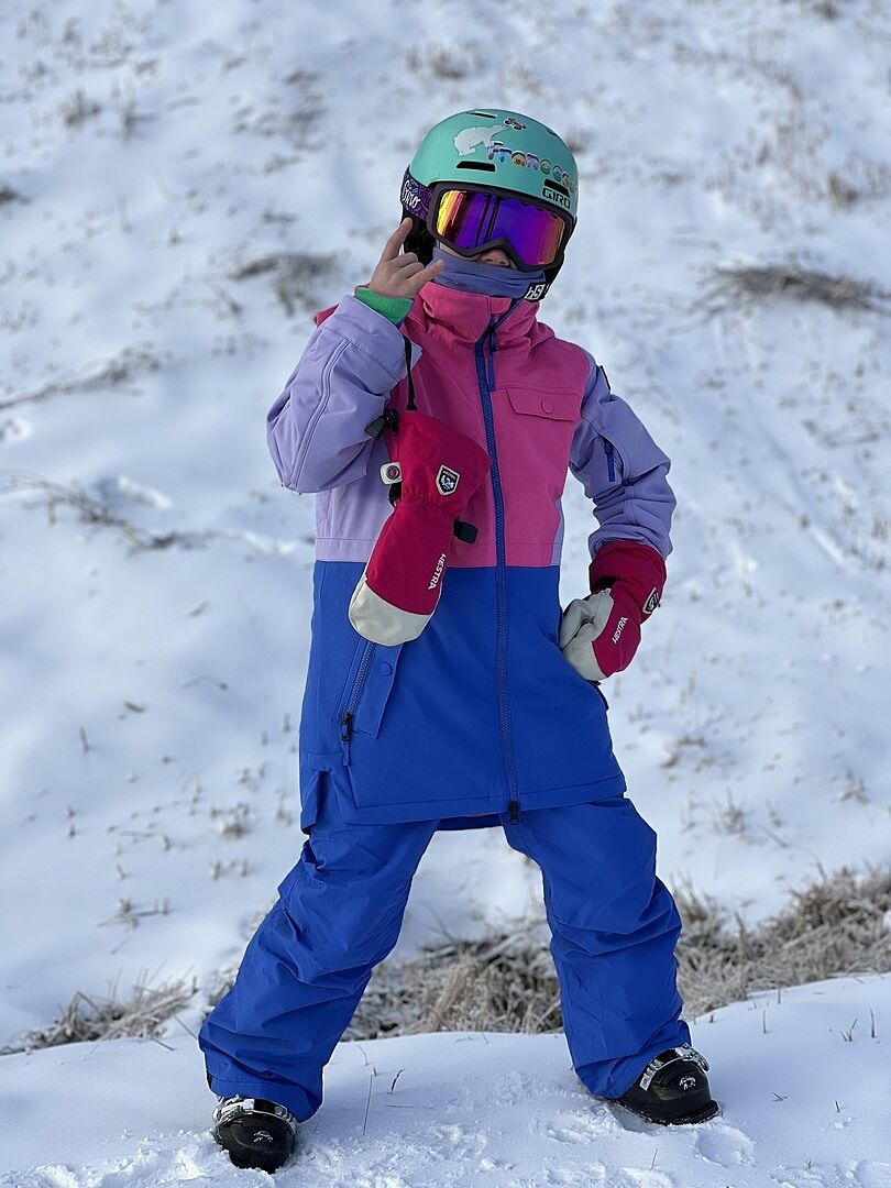 Burton Skylar 2L selebukse barn Peach Echo