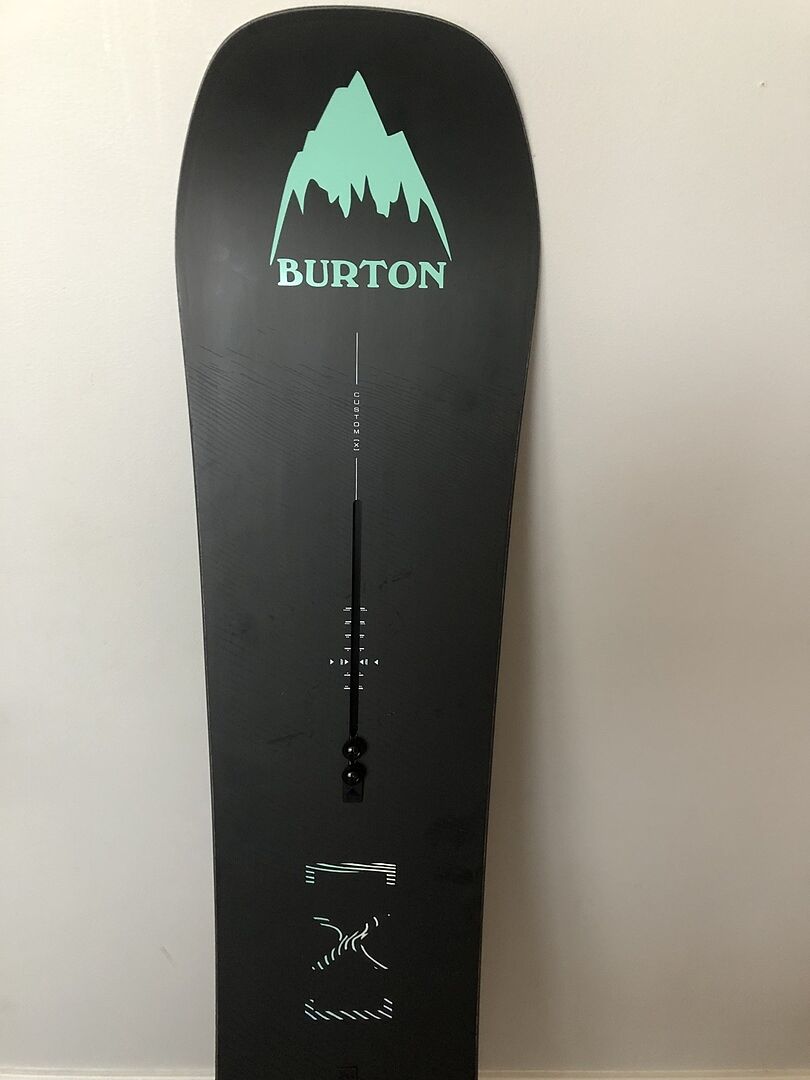 Burton Custom X Camber snøbrett Etched 158 camber