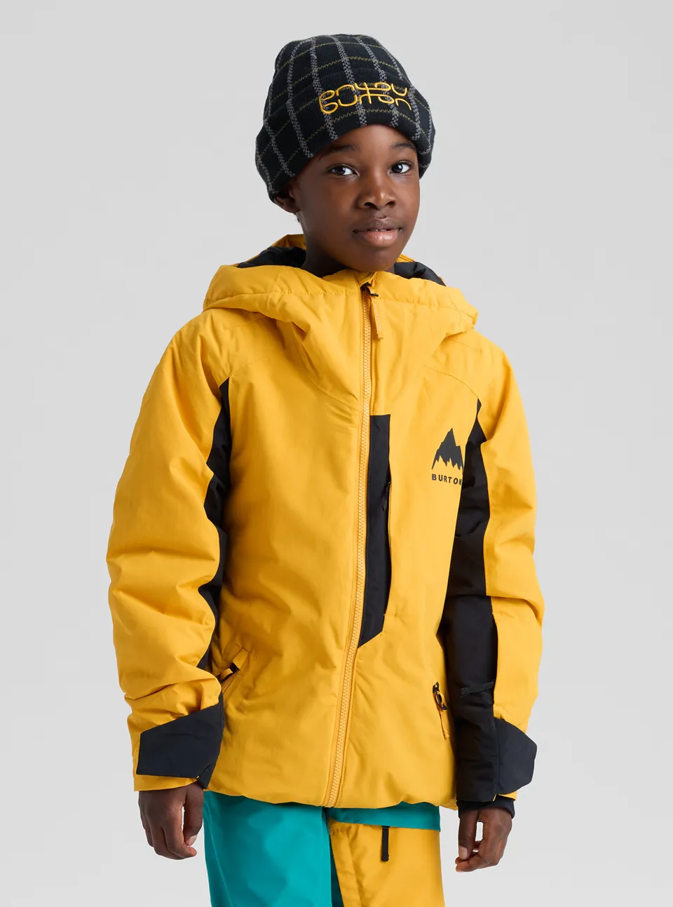 Burton Hillslope 2L barnejakke True Black 2-lags