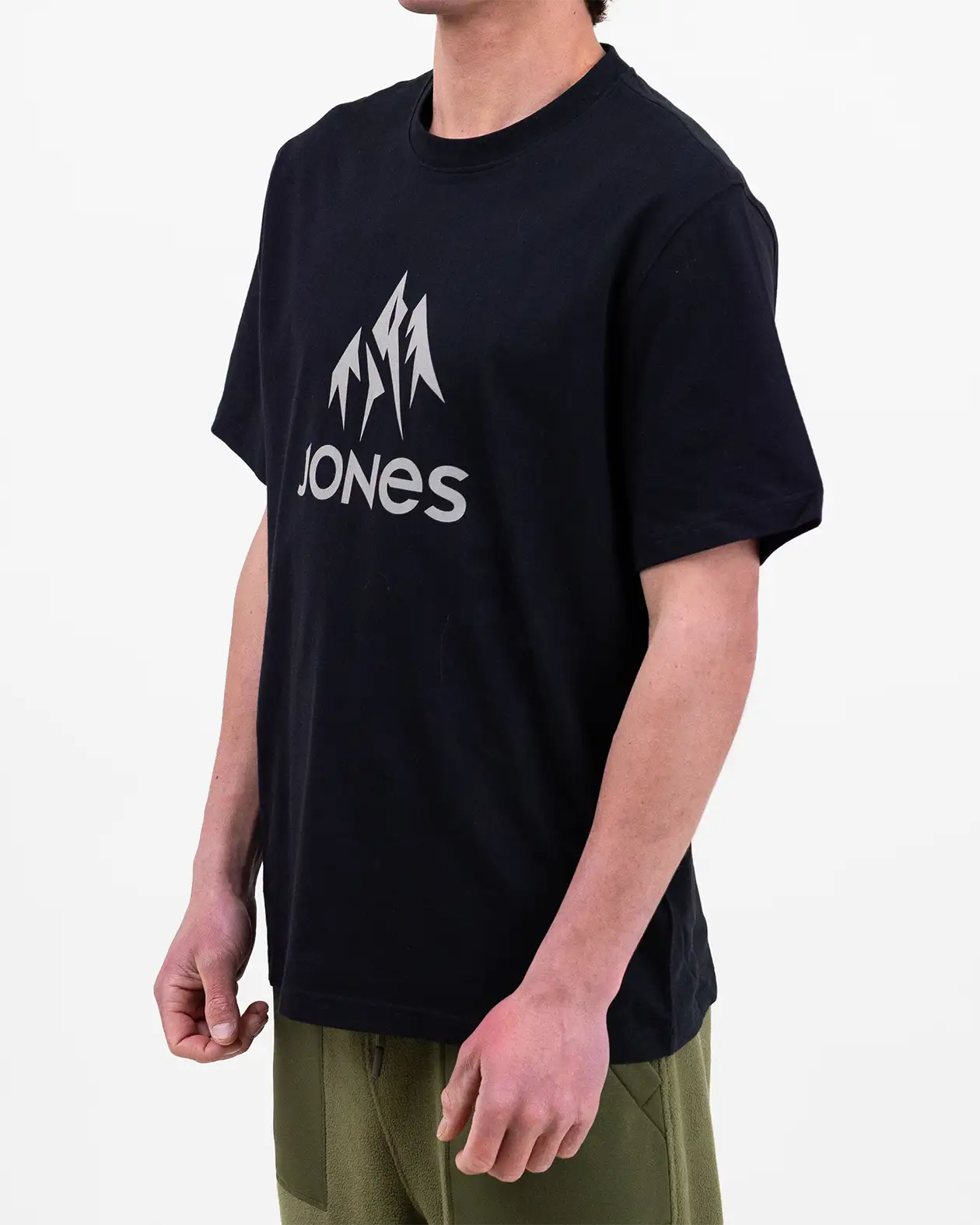 Jones Truckee Organic Cotton Tee t-skjorte Smoke Gray unisex