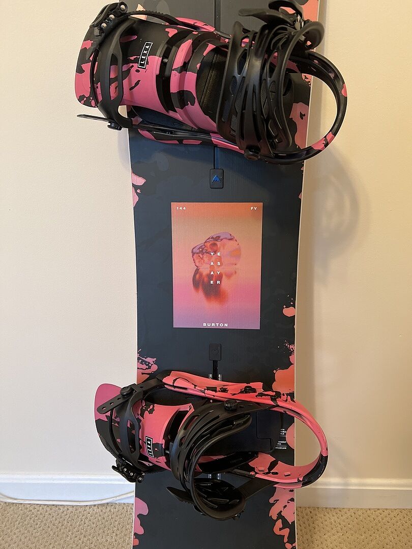 Burton Lexa snowboardbinding Black S dempet