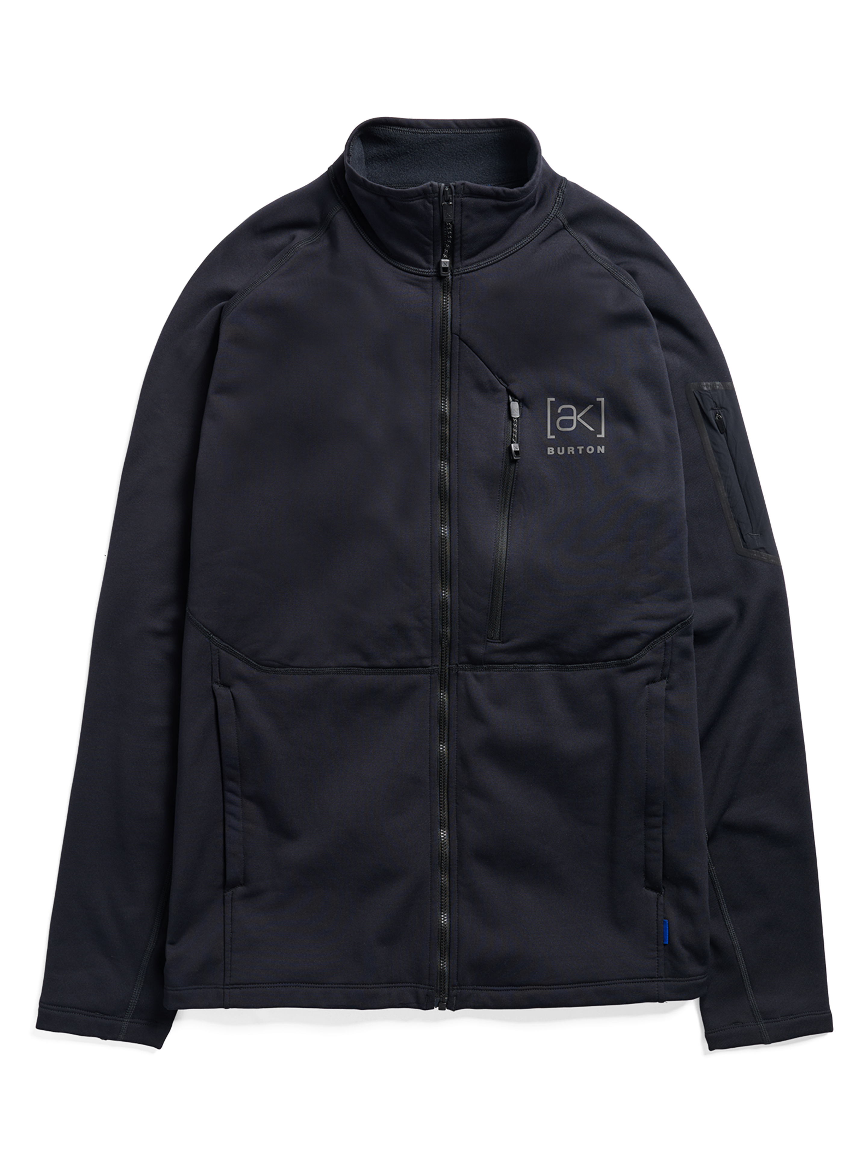Burton [ak] Baker Stretch Fleecejakke svart herre