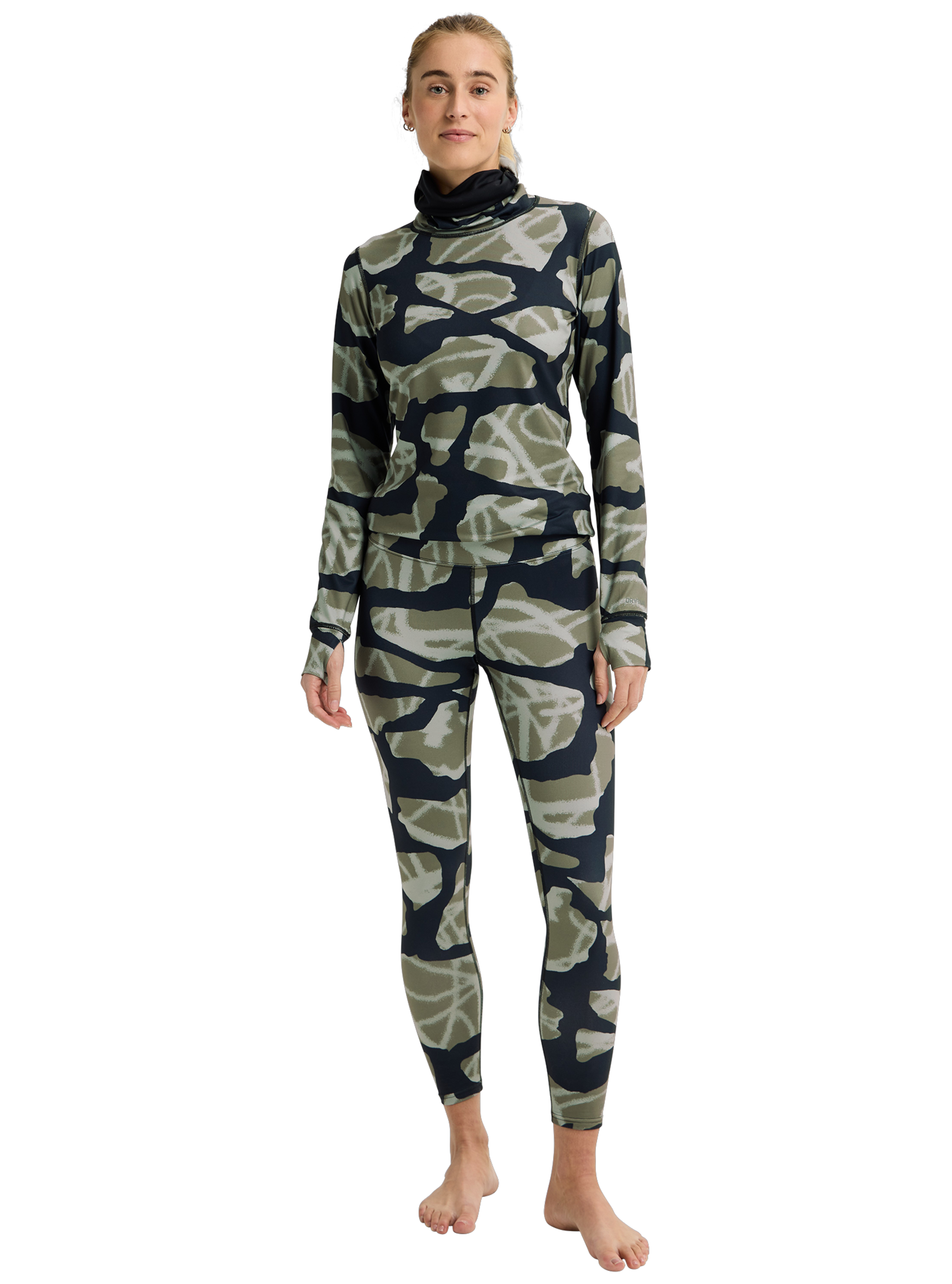 Burton Midweight stillongs dame True Black varm