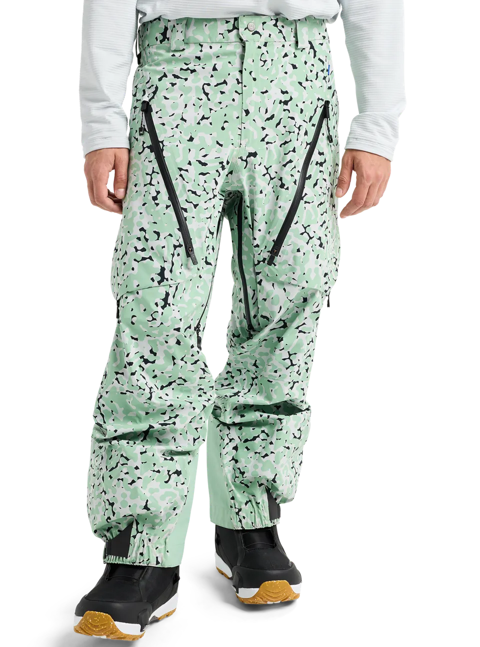 Burton [ak] Tuvak skallbukse herre Sage Dot Camo M vanntett
