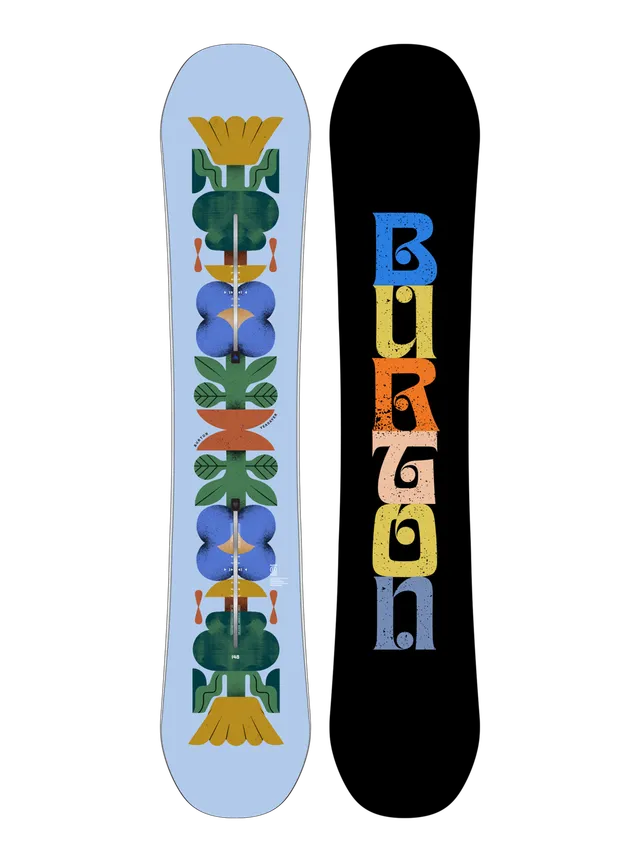 Burton Yeasayer snowboard Flora 148 PurePop camber