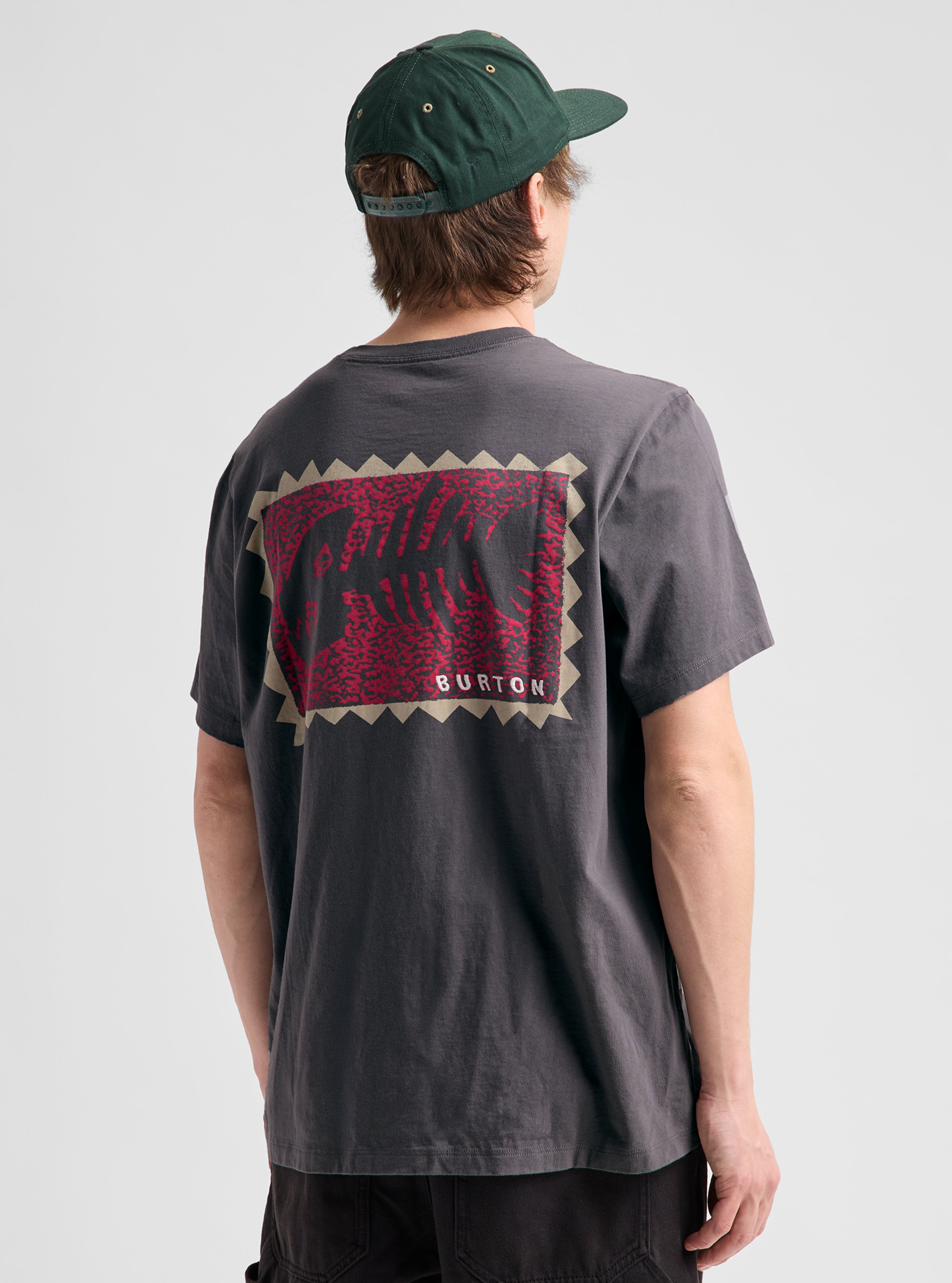 Burton Throwback 1992 t-skjorte gotham gray bomull