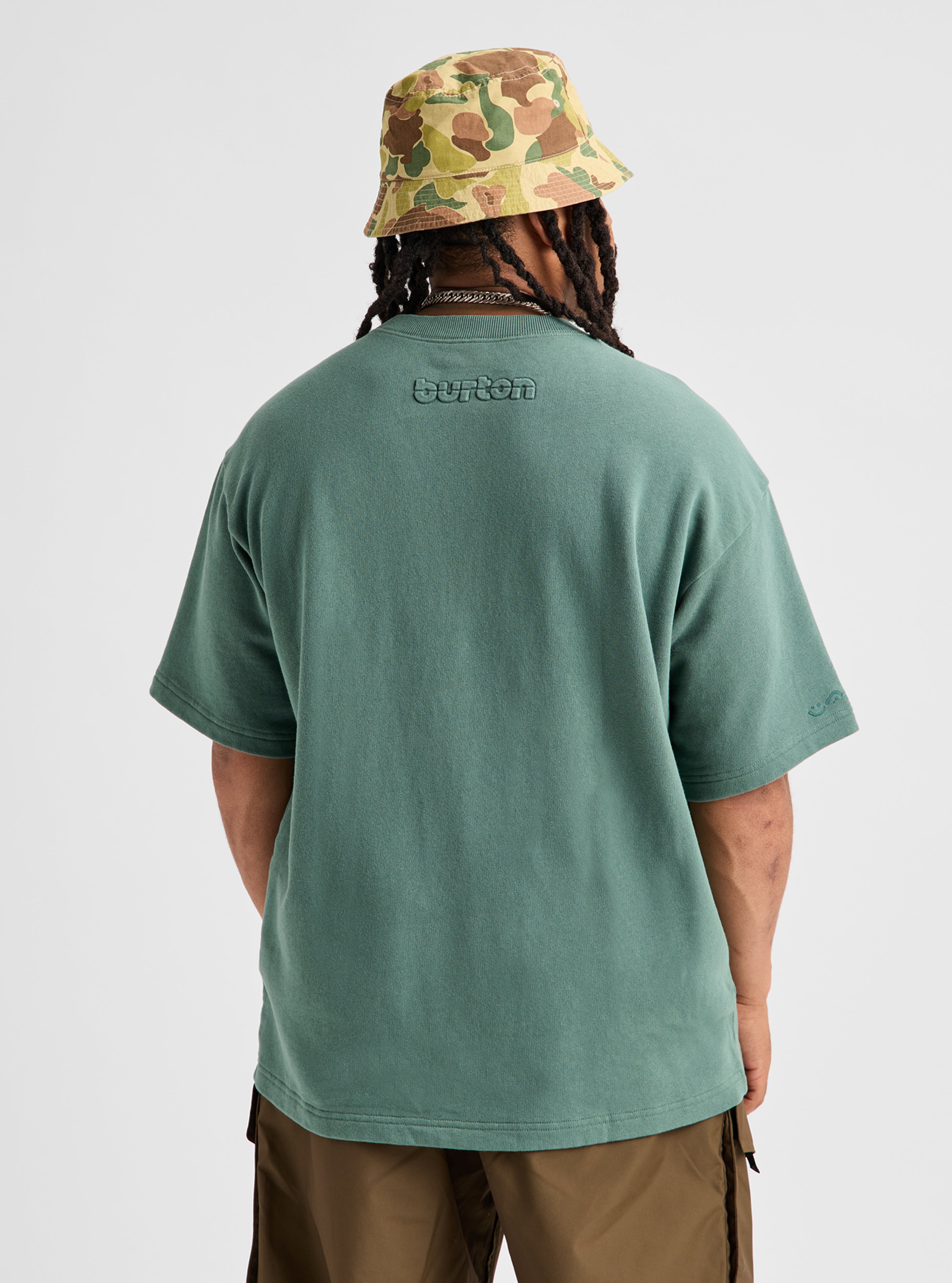 Burton Baggy B T-skjorte Lunar Sand økologisk bomull