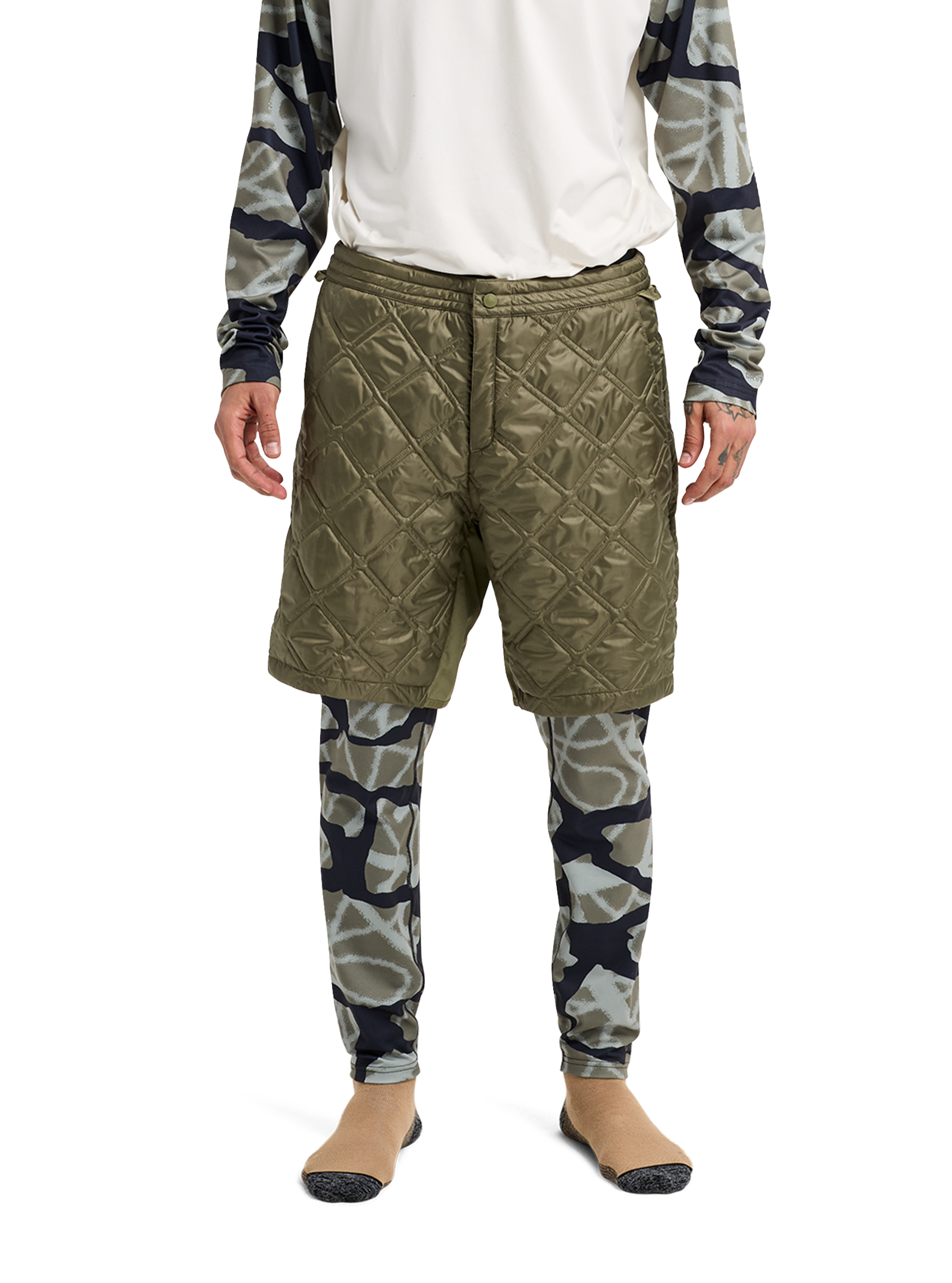 Burton Reserve 2L 3-i-1 snowboardbukse Forest Moss 20k