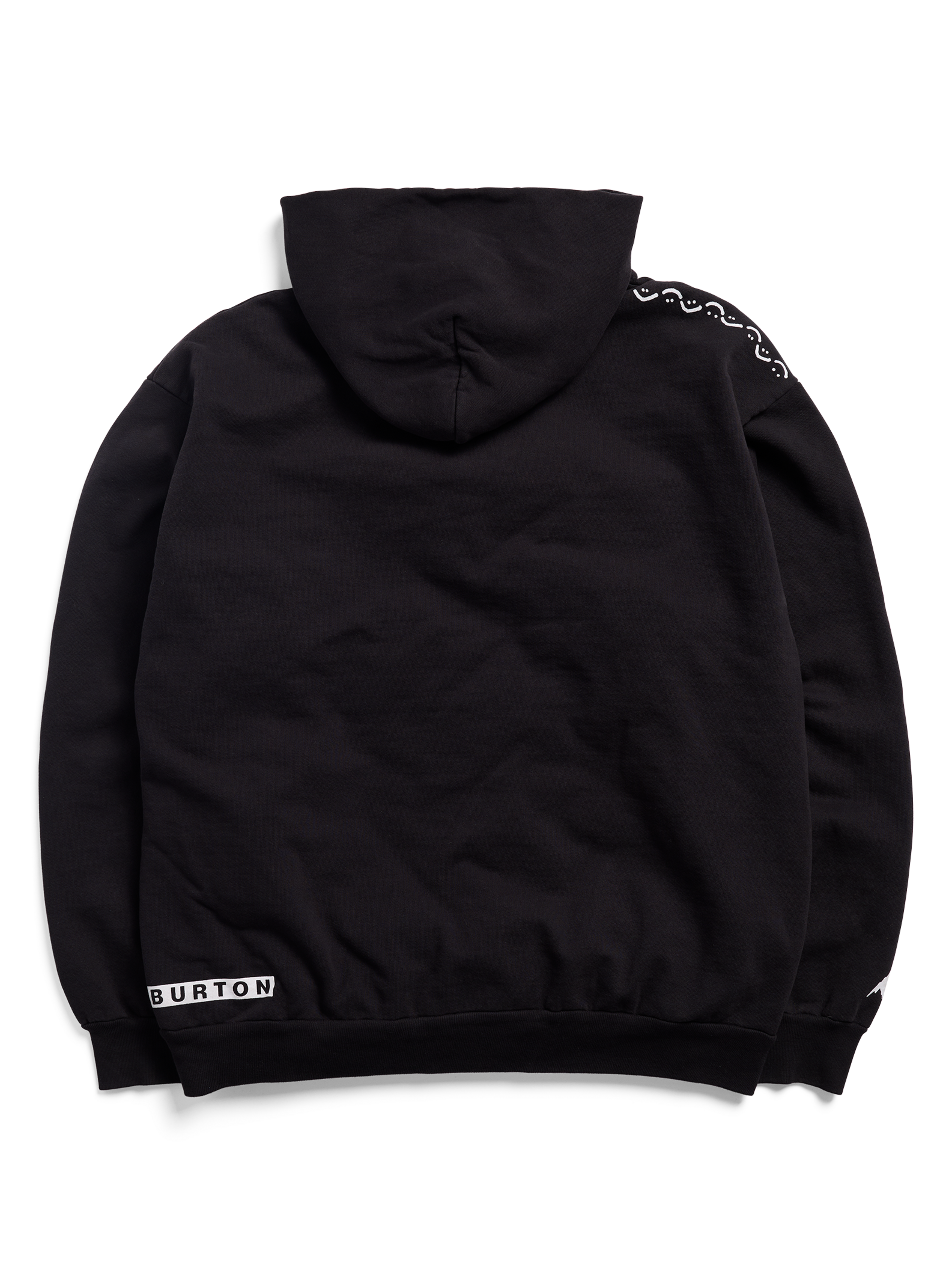 Burton Z Hoodie hettegenser svart oversized bomull
