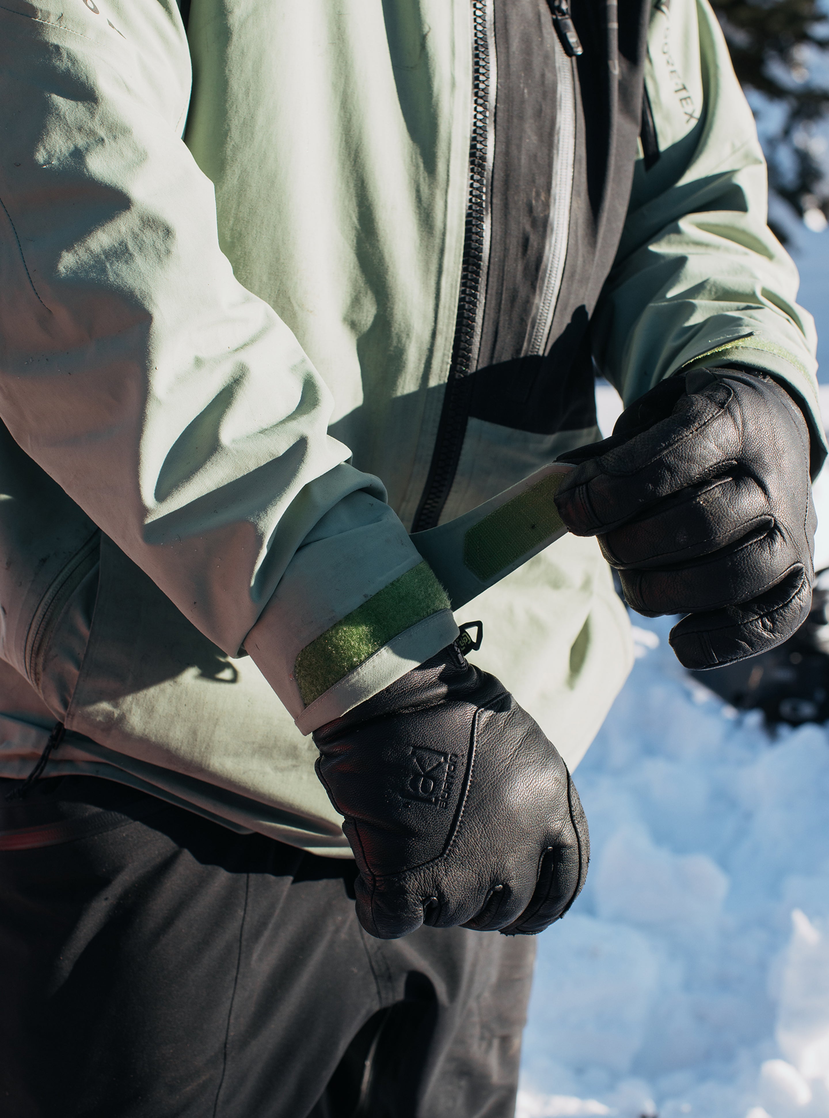 Burton [ak] Clutch GORE-TEX skinnhansker Honey – varme