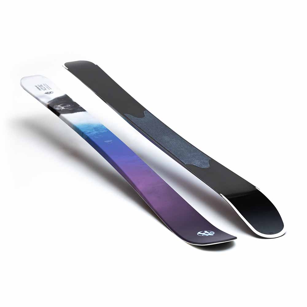 OAC Skinbased XCD BC 160 ski med feller stålkant