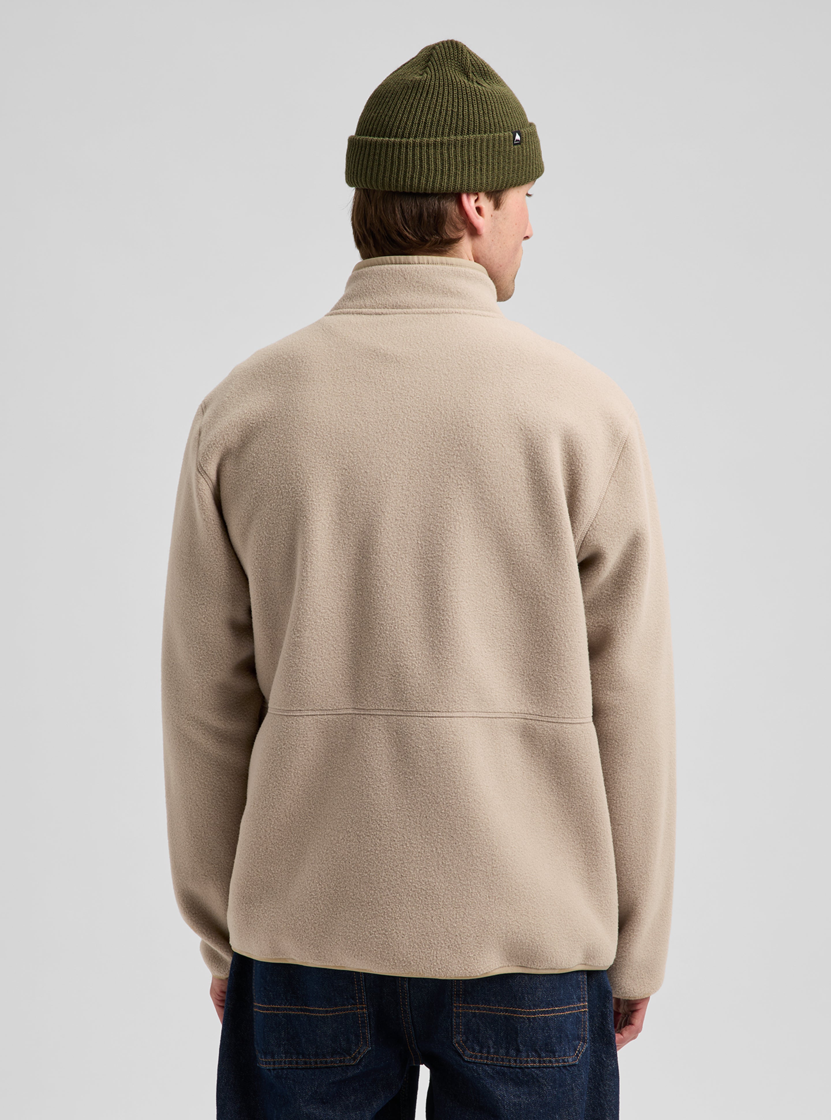 Burton Cinder fleecejakke herre True Black