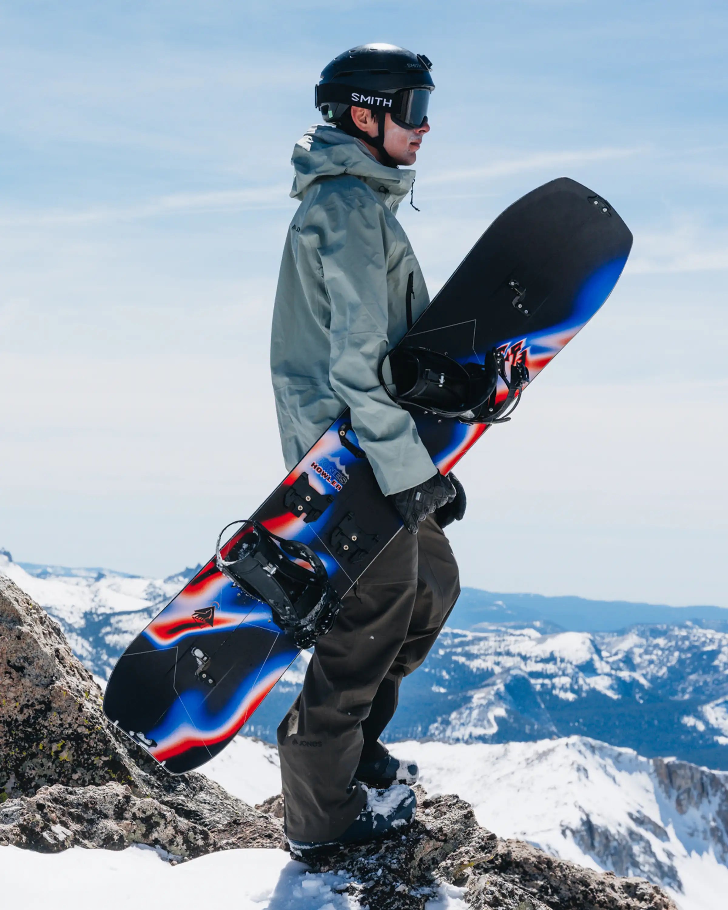 Jones Howler splitboard herre 158 freestyle frikjøring