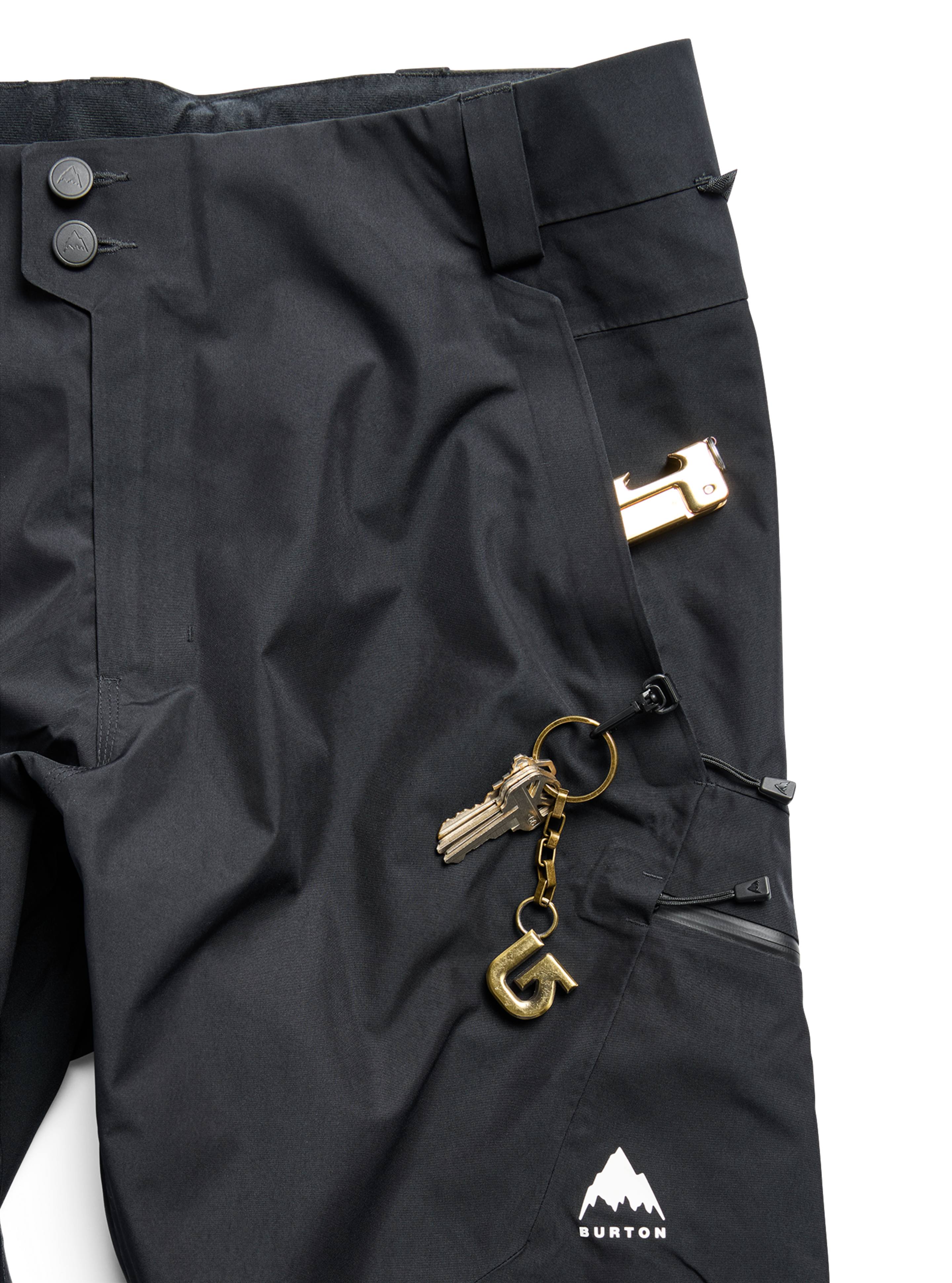 Burton Reserve 2L Stretch skallbukse herre True Black vanntett