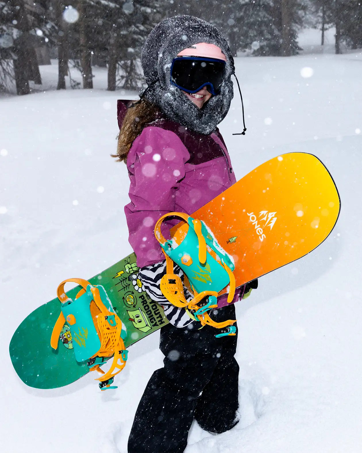 Jones Prodigy snowboard barn 125 allmountain lettkjørt