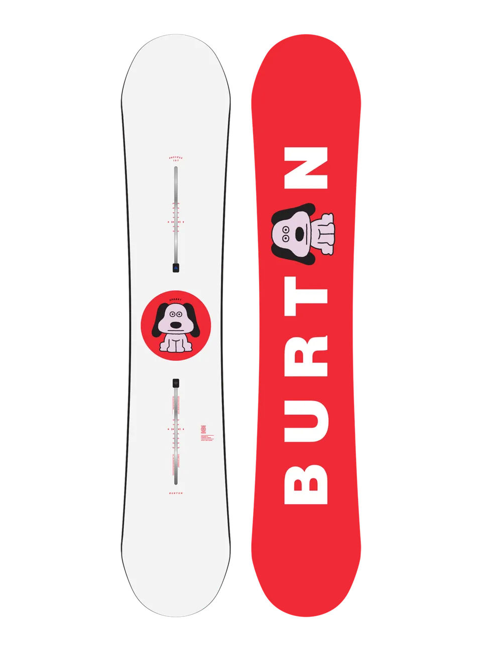 Burton Process Flying V snowboard Good Dog twin